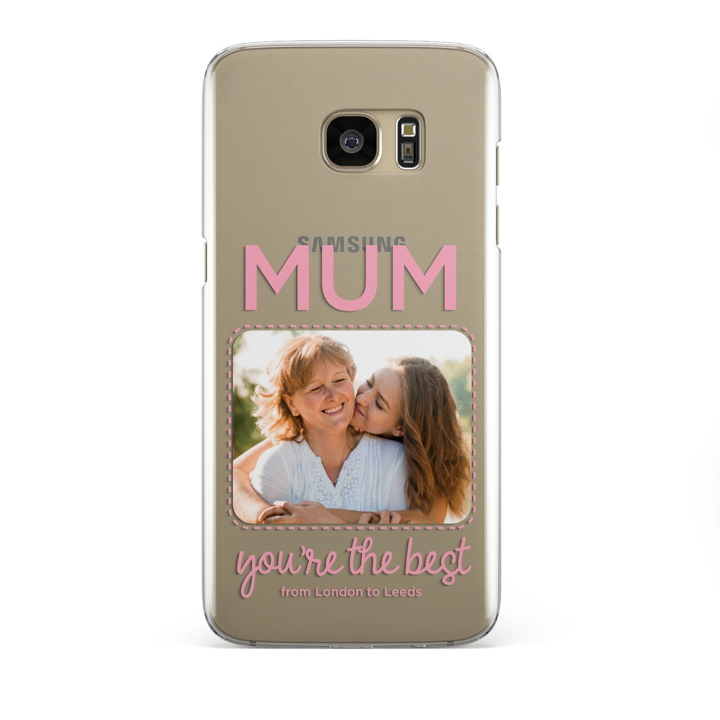 Long Distance Mothers Day Photo Samsung Galaxy S7 Edge Case