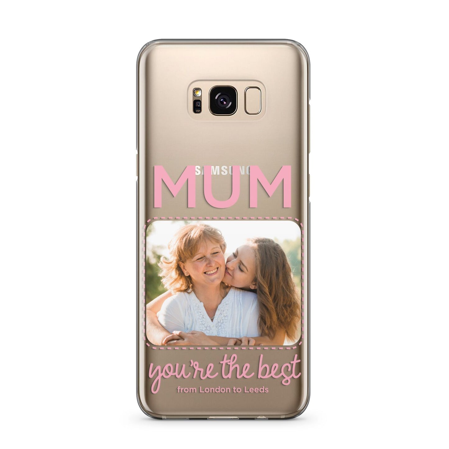 Long Distance Mothers Day Photo Samsung Galaxy S8 Plus Case