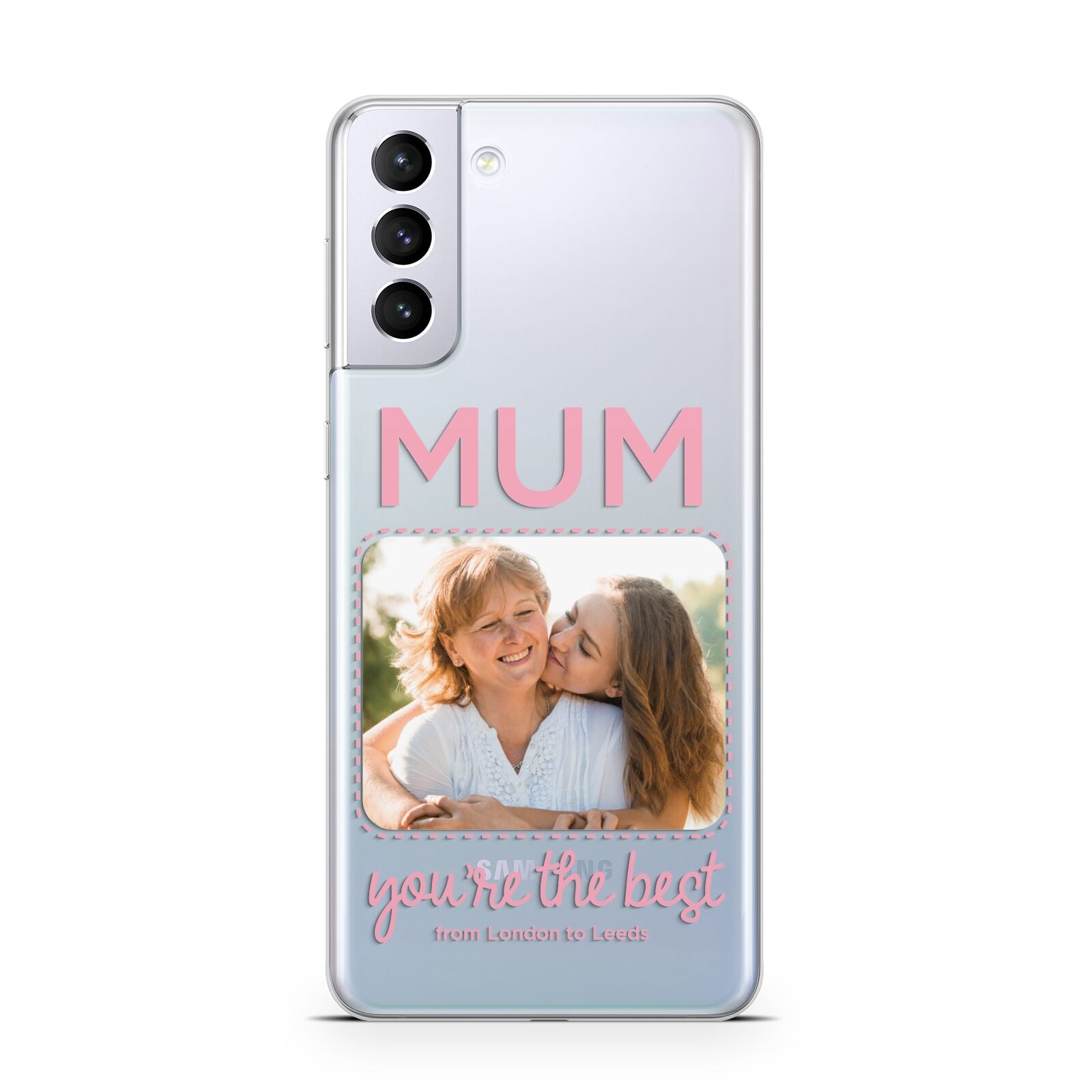 Long Distance Mothers Day Photo Samsung S21 Plus Case