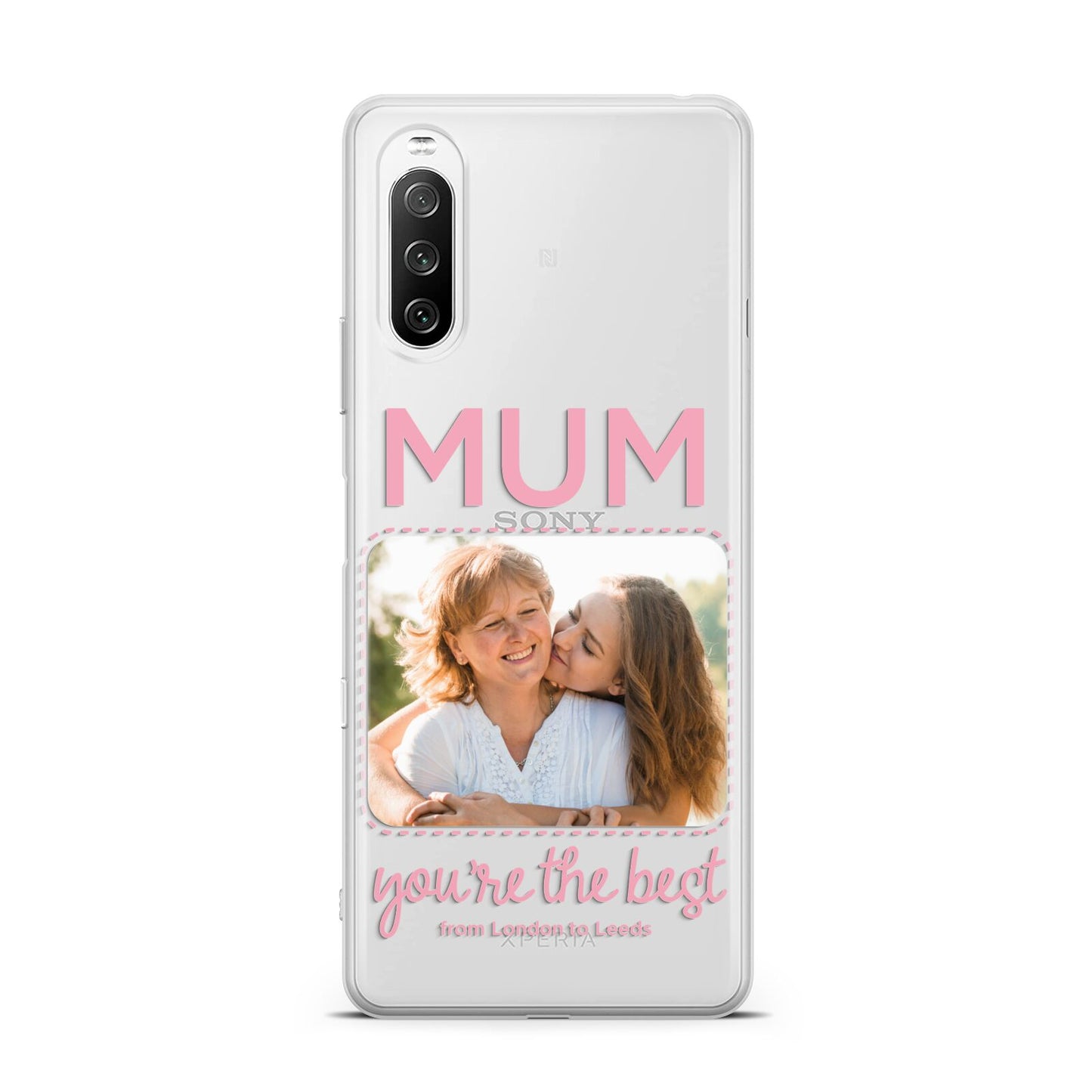 Long Distance Mothers Day Photo Sony Xperia 10 III Case