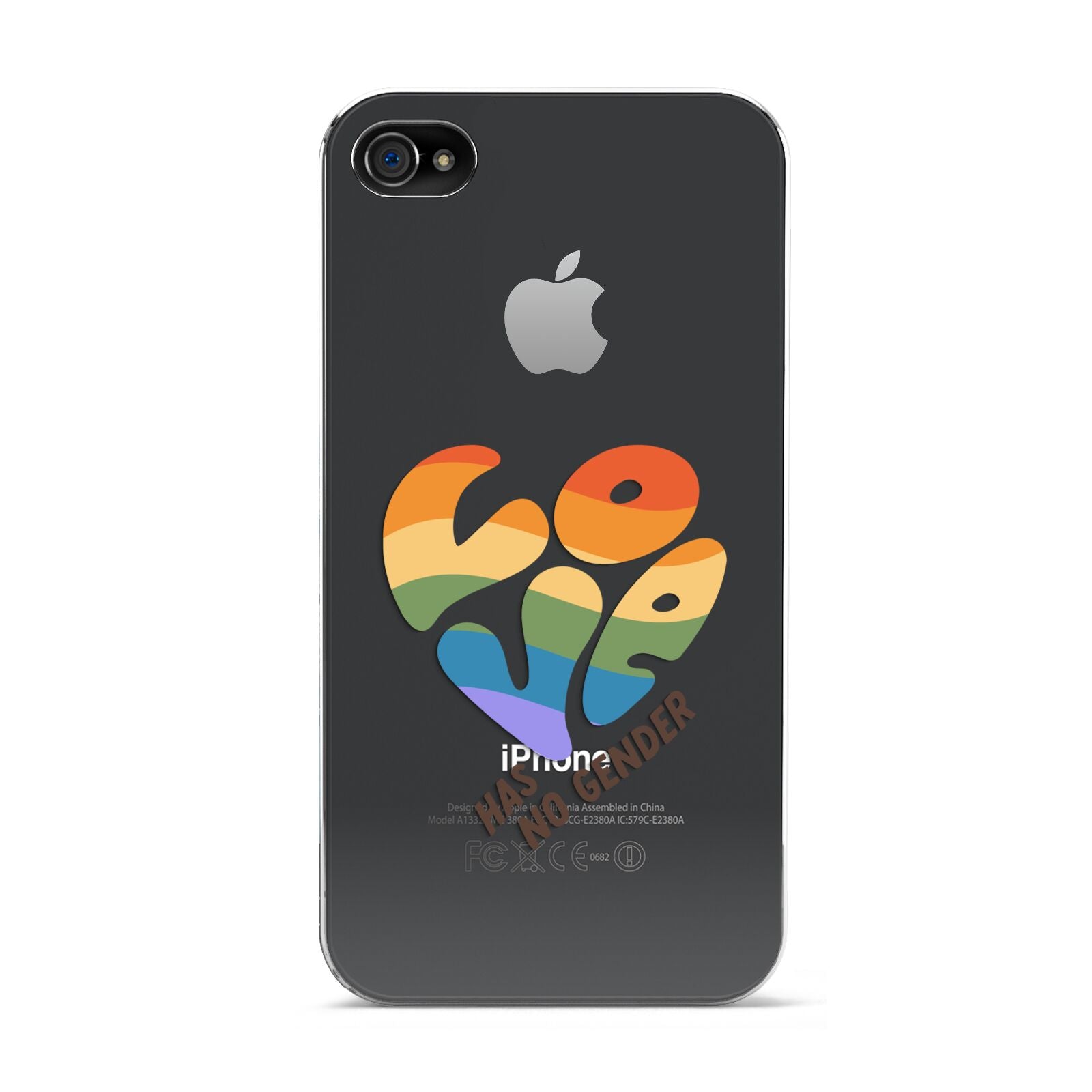 Love Has No Gender Apple iPhone 4s Case