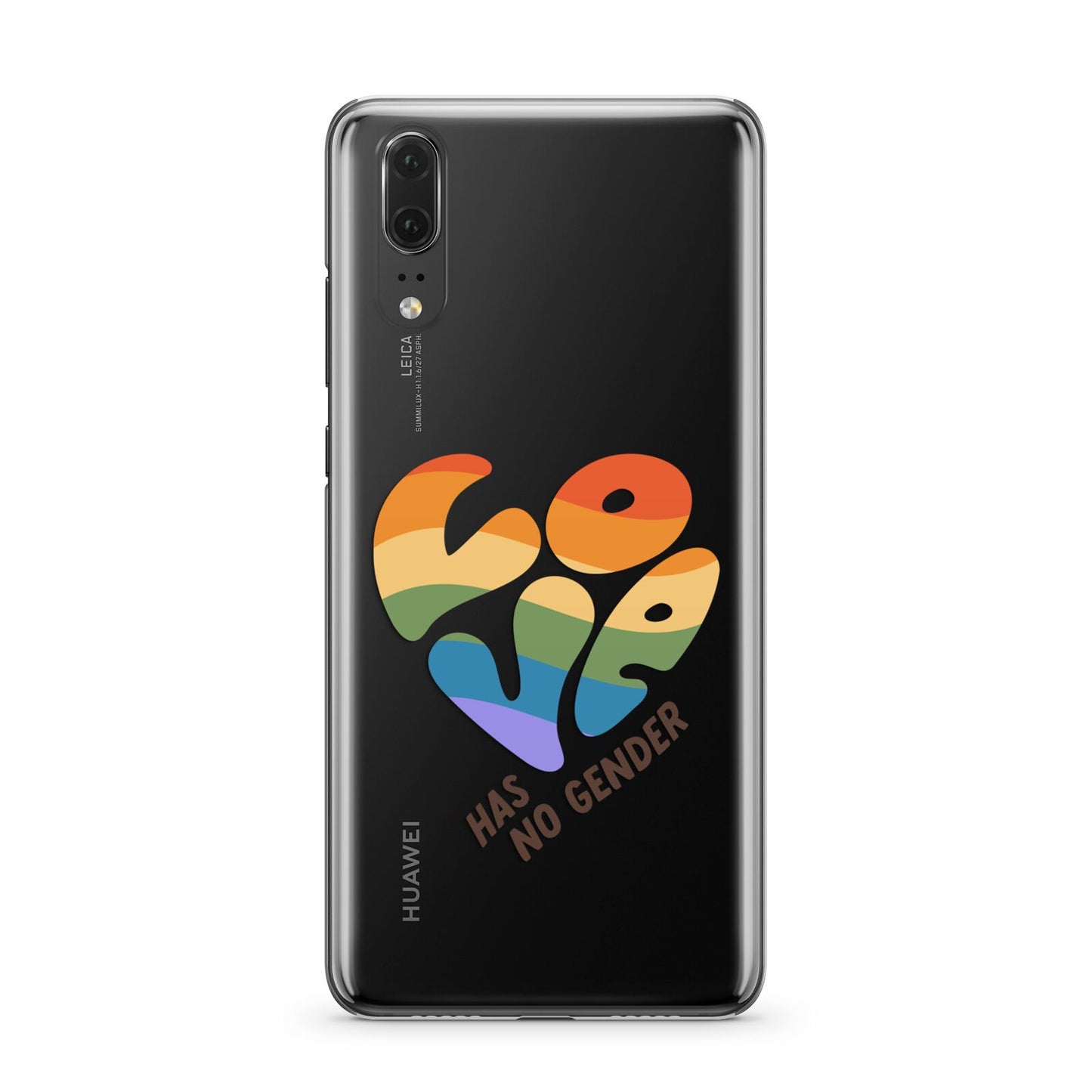 Love Has No Gender Huawei P20 Phone Case