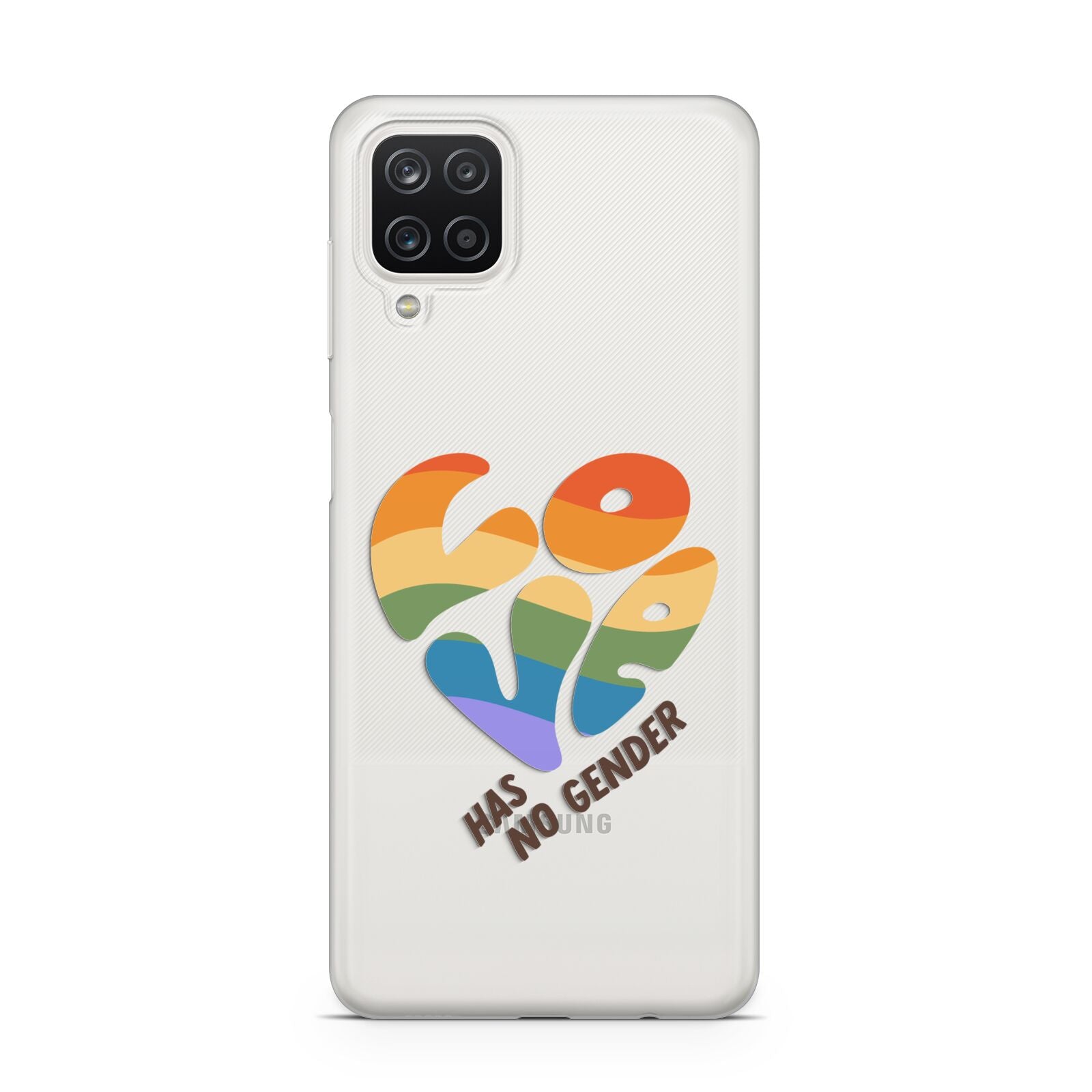 Love Has No Gender Samsung A12 Case