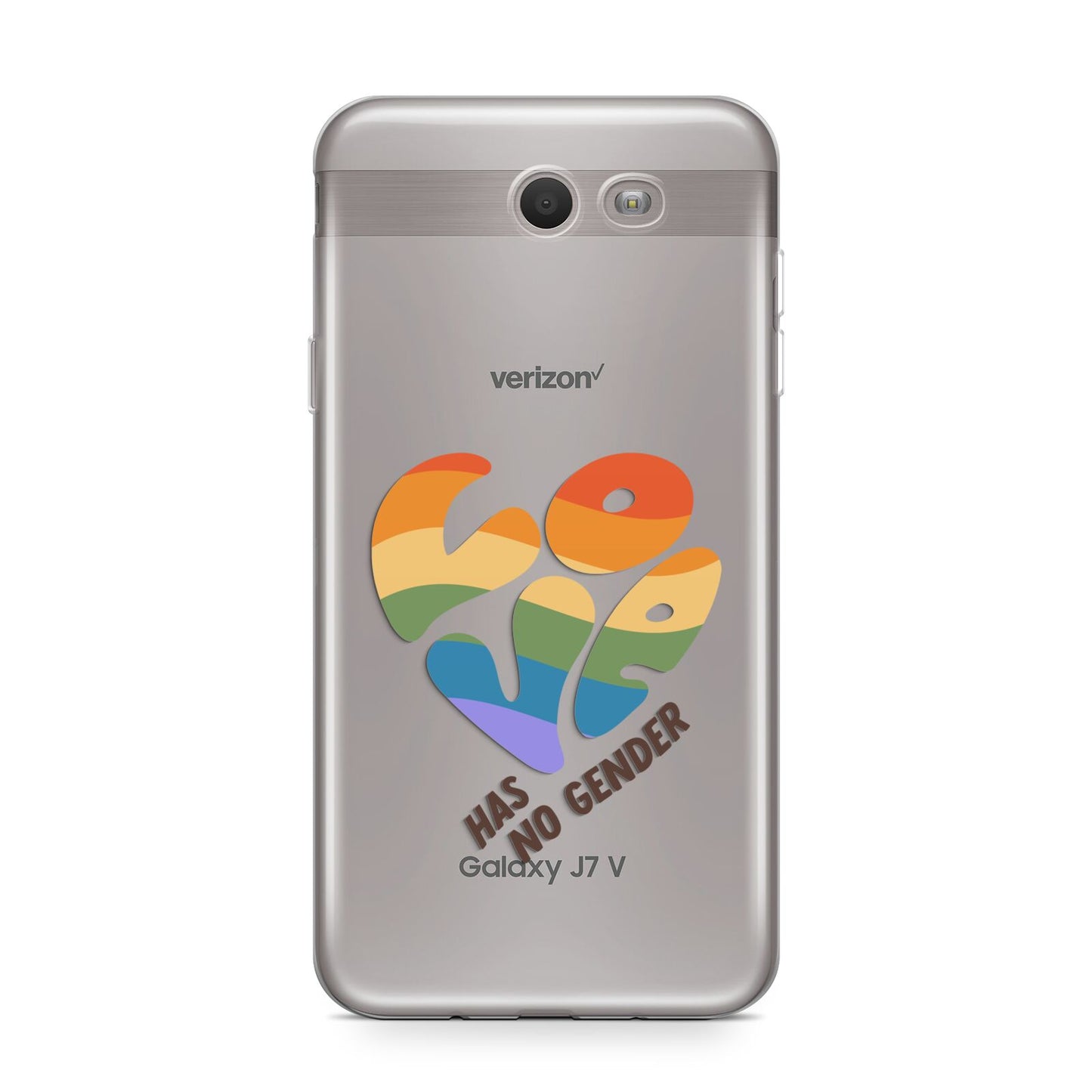 Love Has No Gender Samsung Galaxy J7 2017 Case