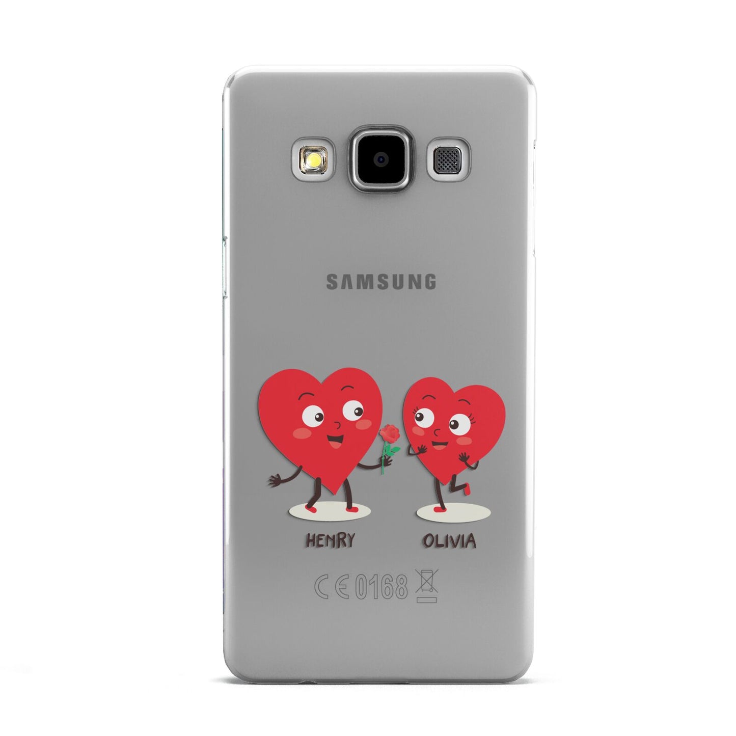 Love Heart Couples Custom Samsung Galaxy A5 Case