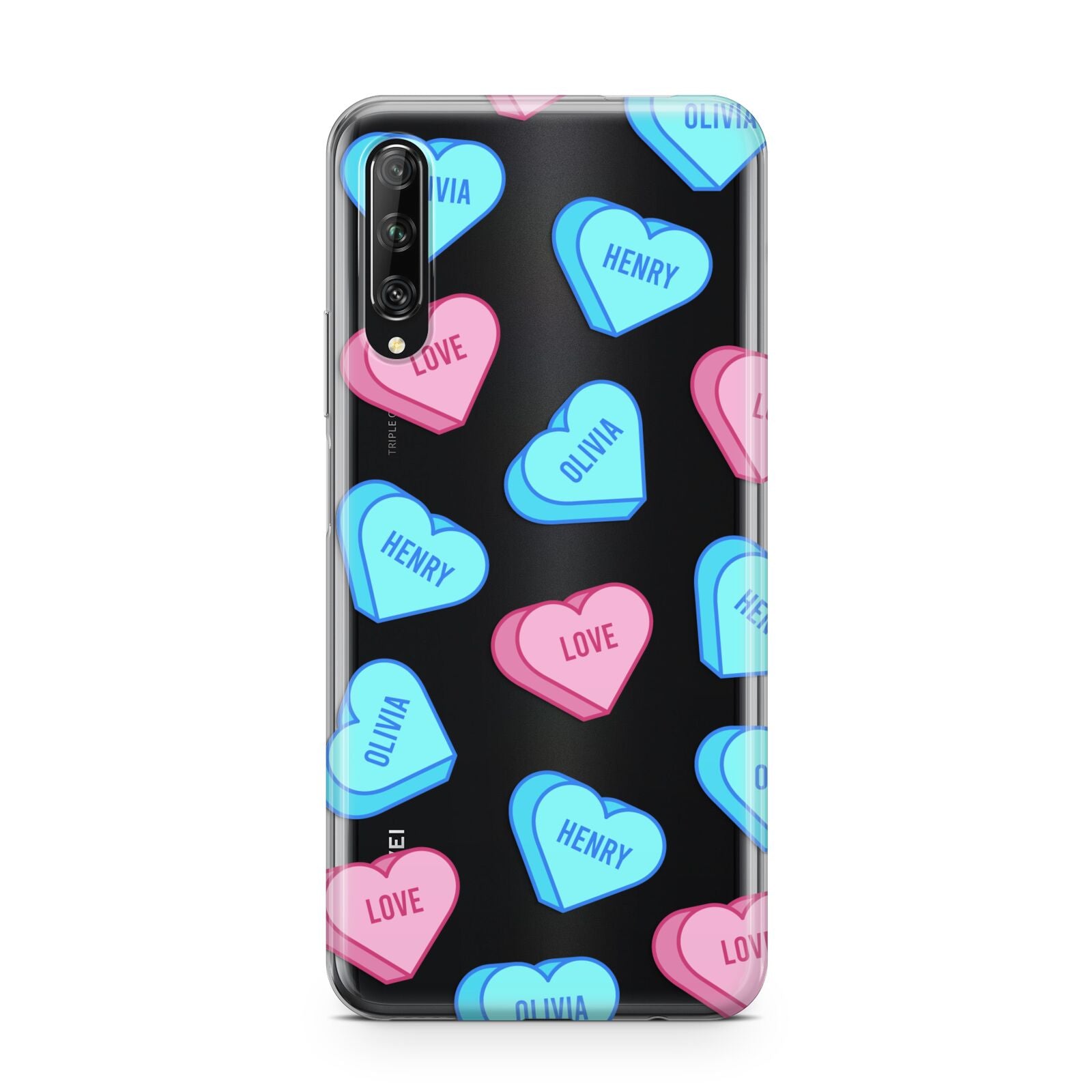 Love Heart Sweets with Names Huawei P Smart Pro 2019