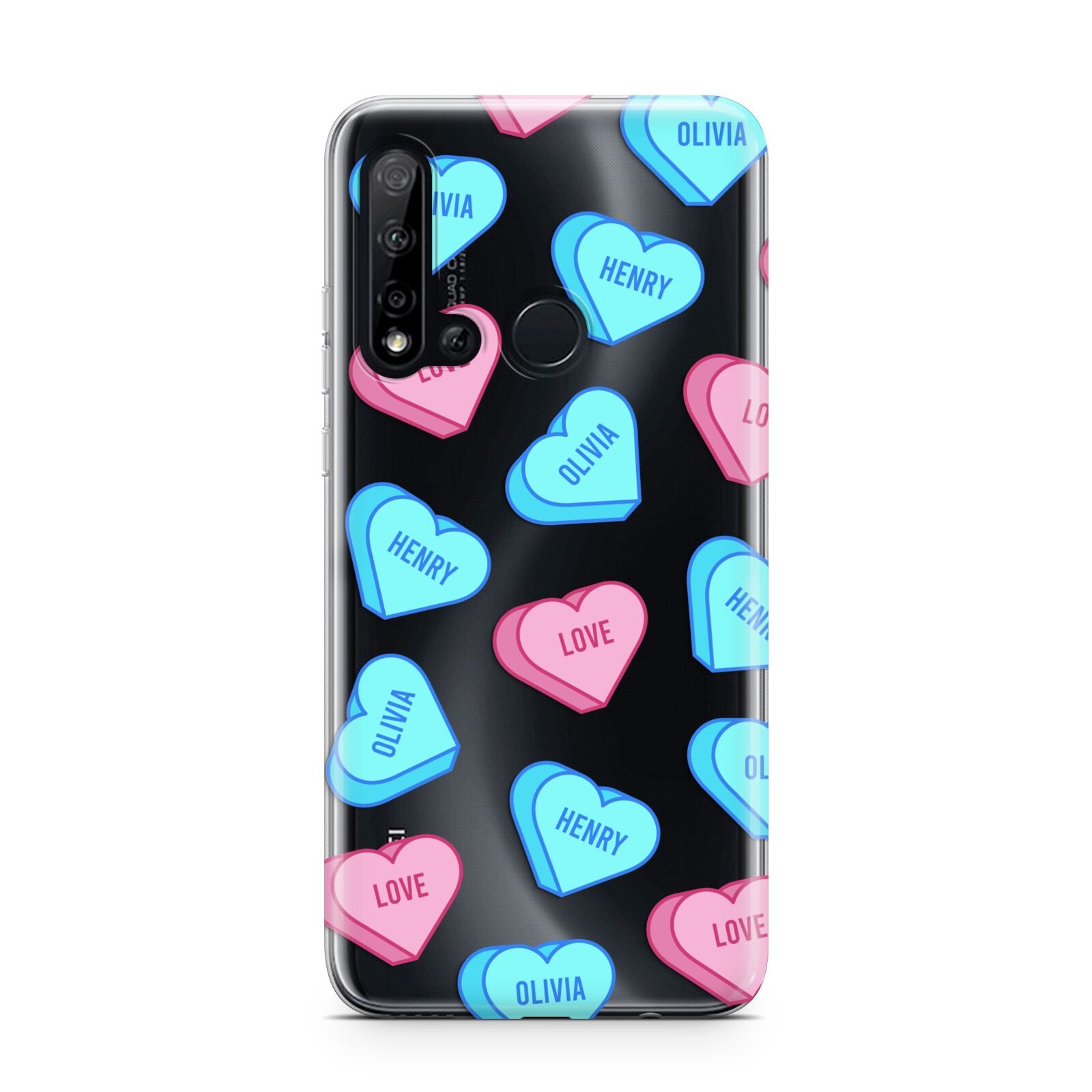 Love Heart Sweets with Names Huawei P20 Lite 5G Phone Case