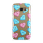 Love Heart Sweets with Names Samsung Galaxy Case