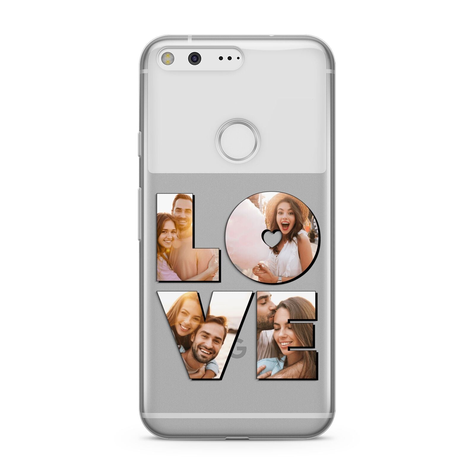 Love Personalised Photo Upload Google Pixel Case