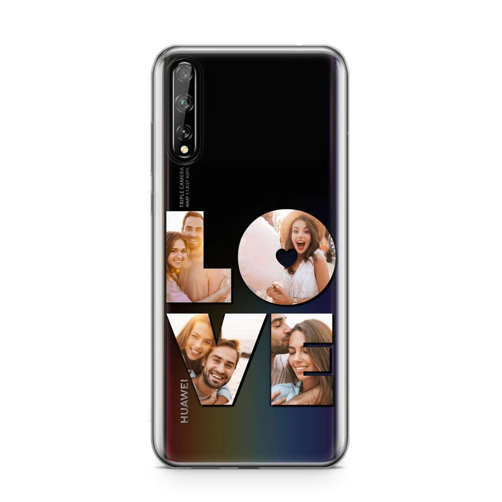 Love Personalised Photo Upload Huawei Enjoy 10s Phone Case