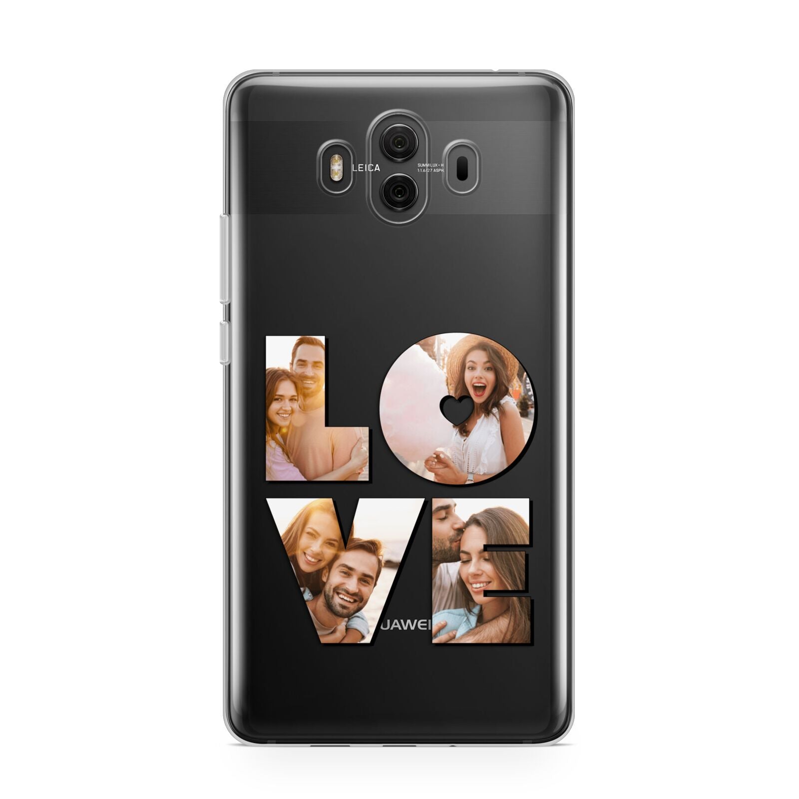 Love Personalised Photo Upload Huawei Mate 10 Protective Phone Case