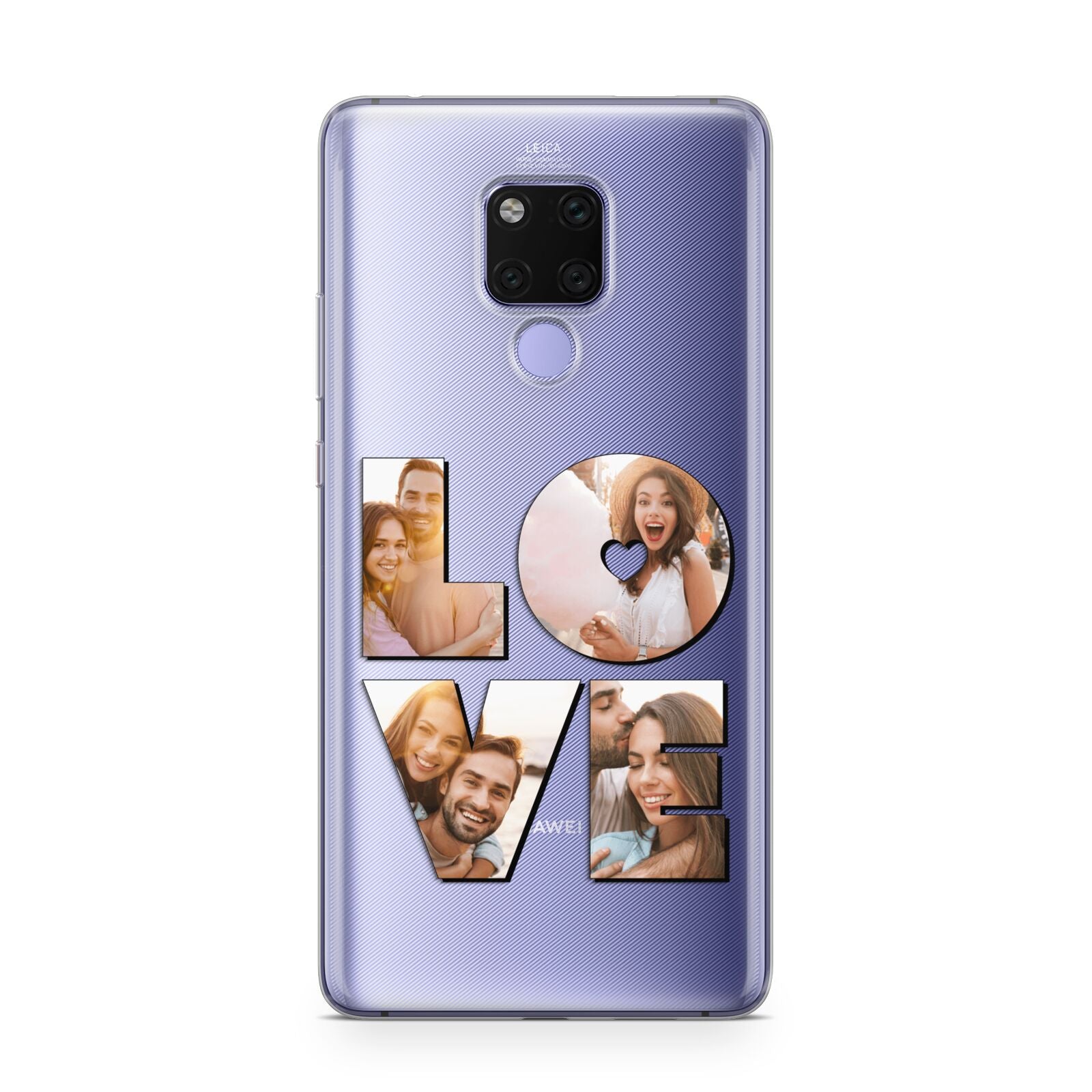 Love Personalised Photo Upload Huawei Mate 20X Phone Case