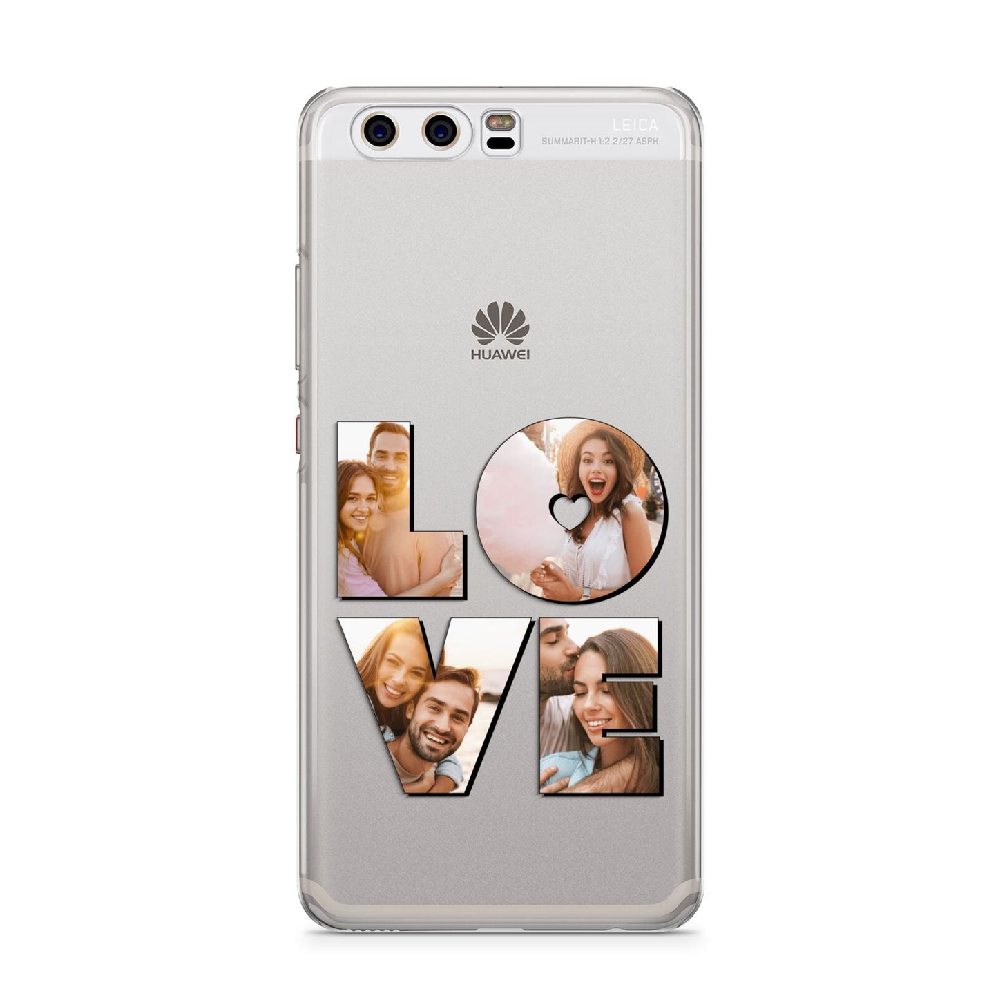 Love Personalised Photo Upload Huawei P10 Phone Case