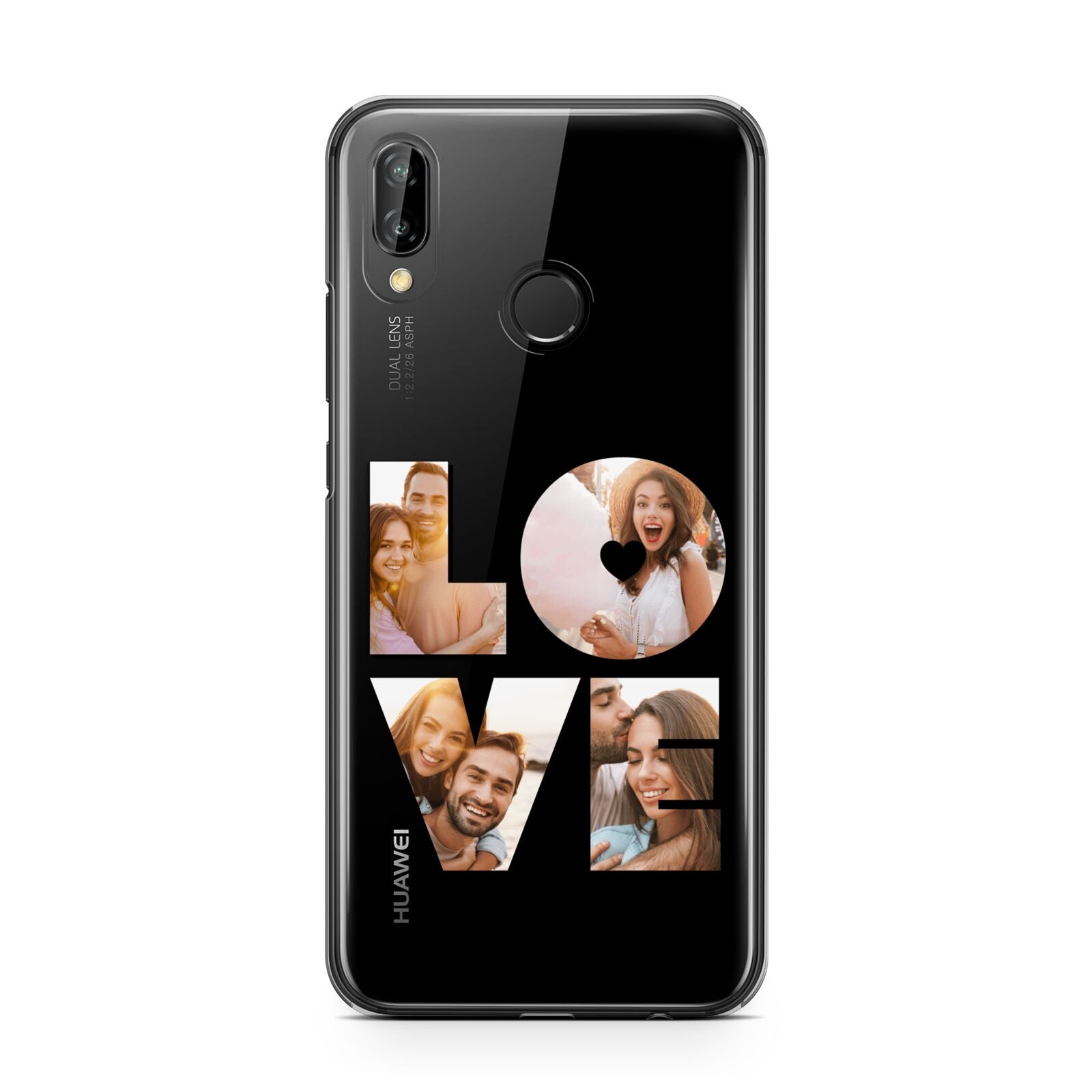 Love Personalised Photo Upload Huawei P20 Lite Phone Case