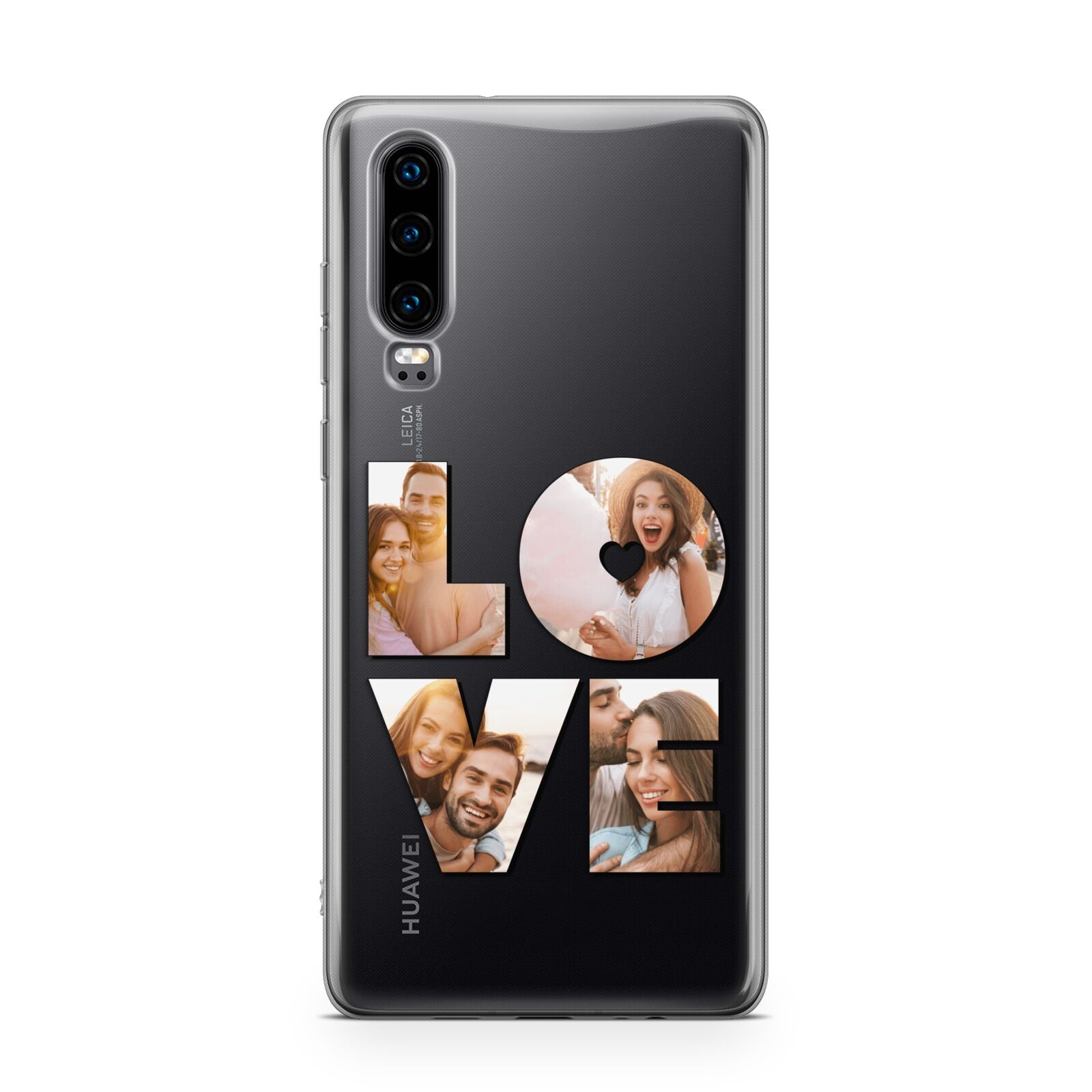 Love Personalised Photo Upload Huawei P30 Phone Case