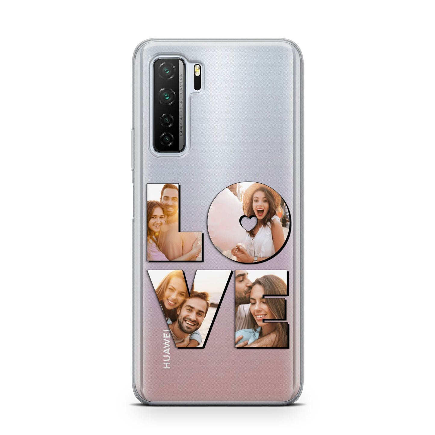 Love Personalised Photo Upload Huawei P40 Lite 5G Phone Case