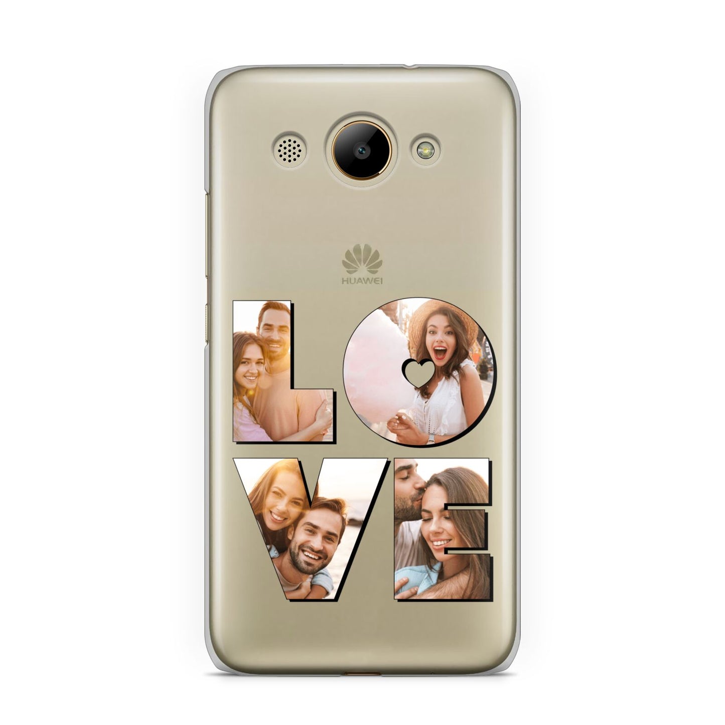 Love Personalised Photo Upload Huawei Y3 2017