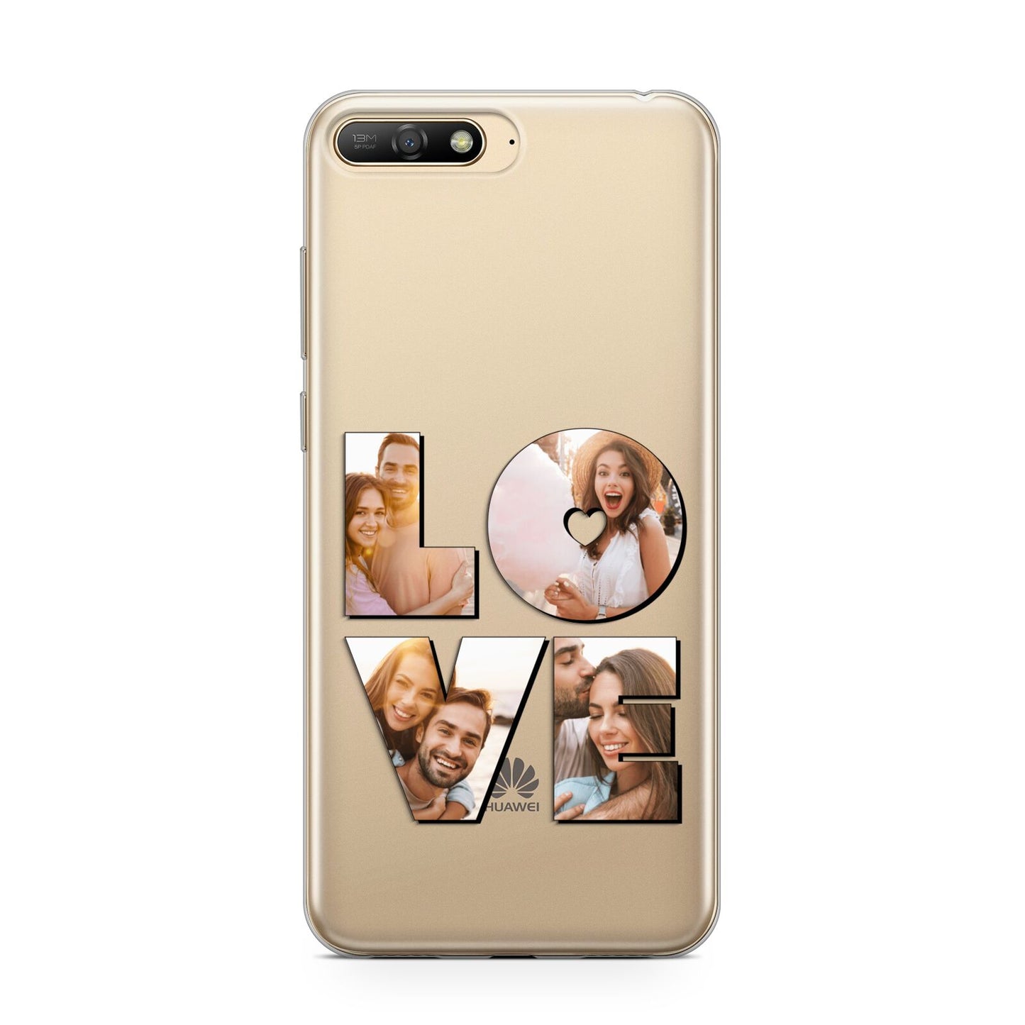 Love Personalised Photo Upload Huawei Y6 2018