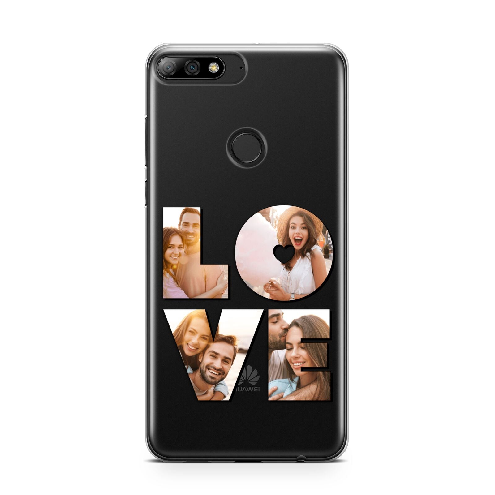 Love Personalised Photo Upload Huawei Y7 2018