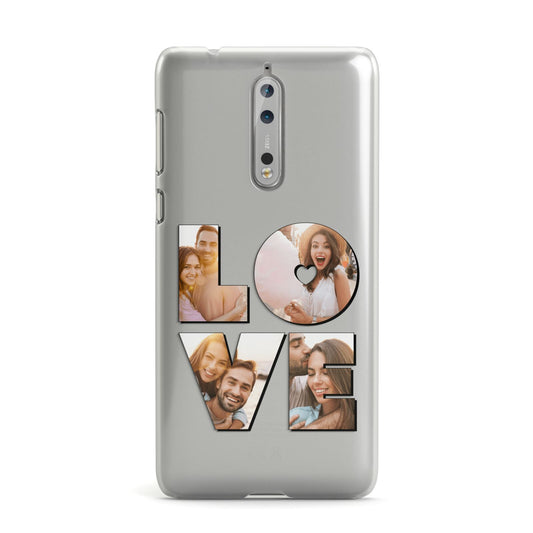 Love Personalised Photo Upload Nokia Case