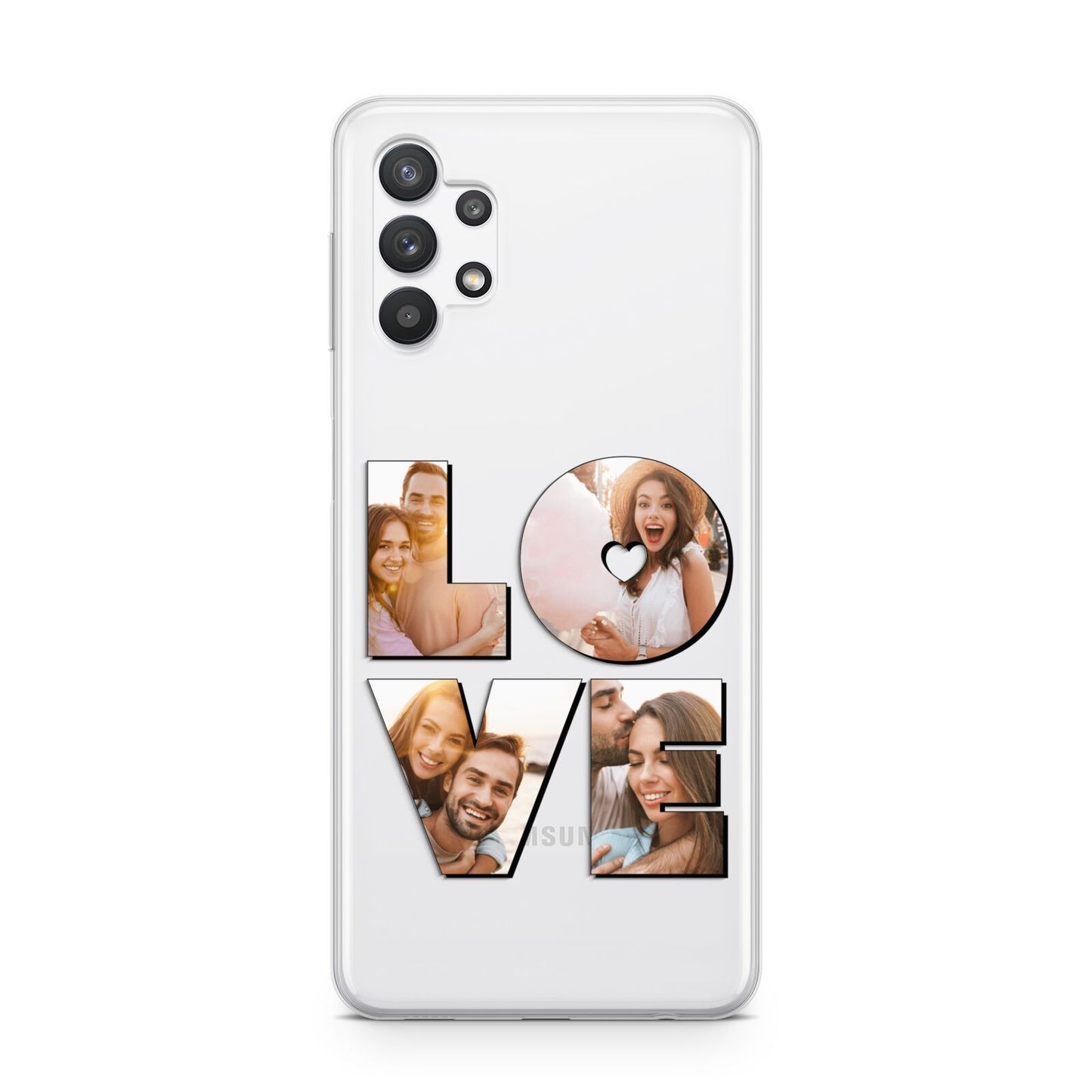 Love Personalised Photo Upload Samsung A32 5G Case