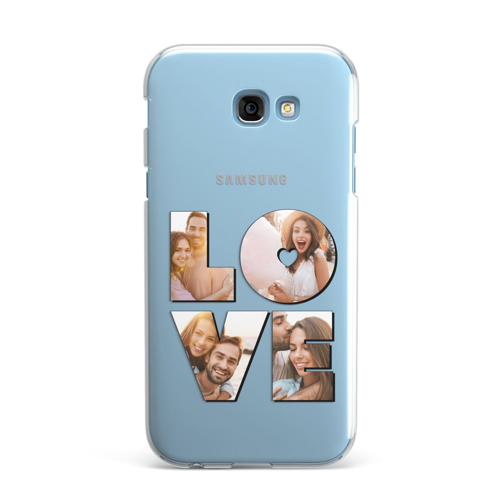 Love Personalised Photo Upload Samsung Galaxy A7 2017 Case