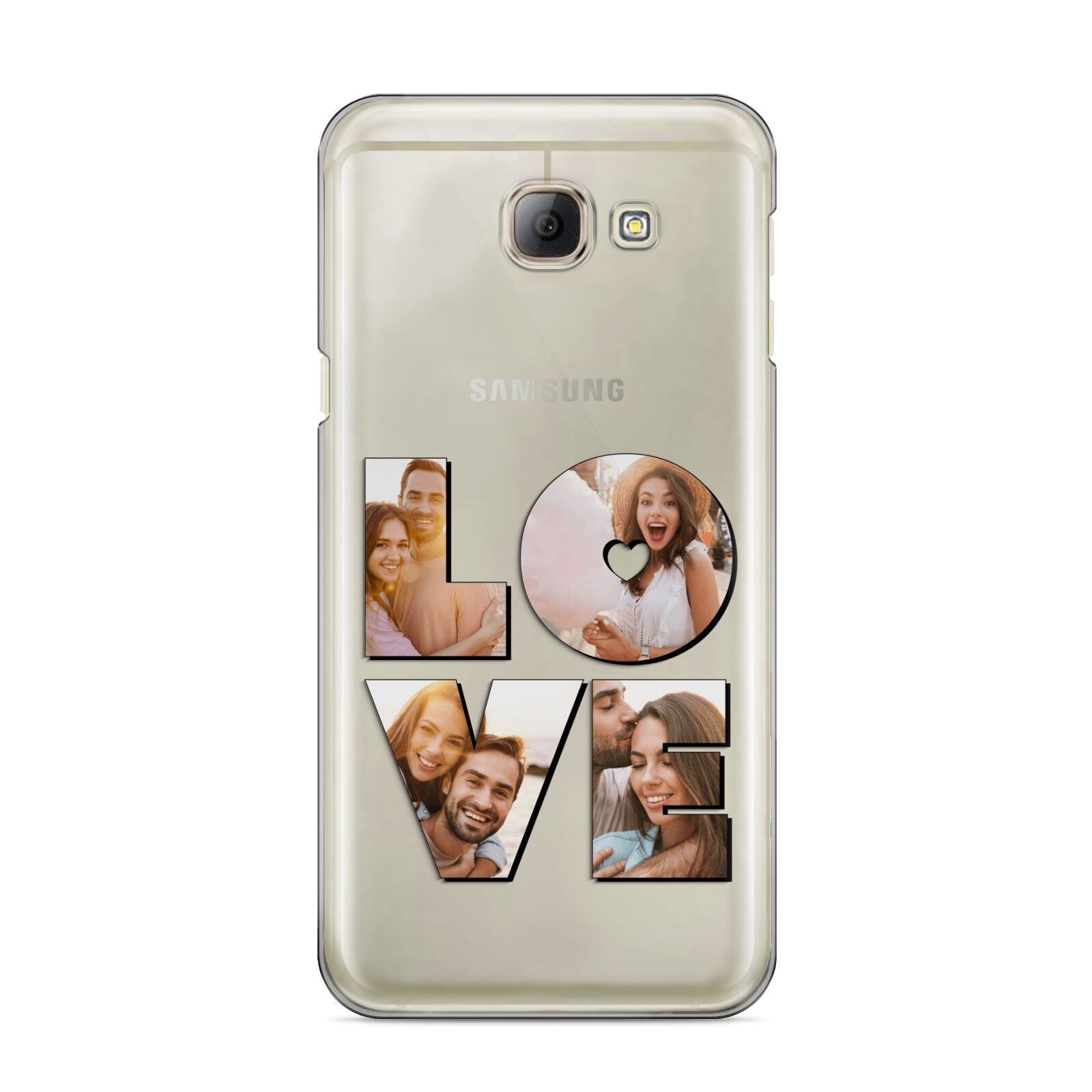 Love Personalised Photo Upload Samsung Galaxy A8 2016 Case