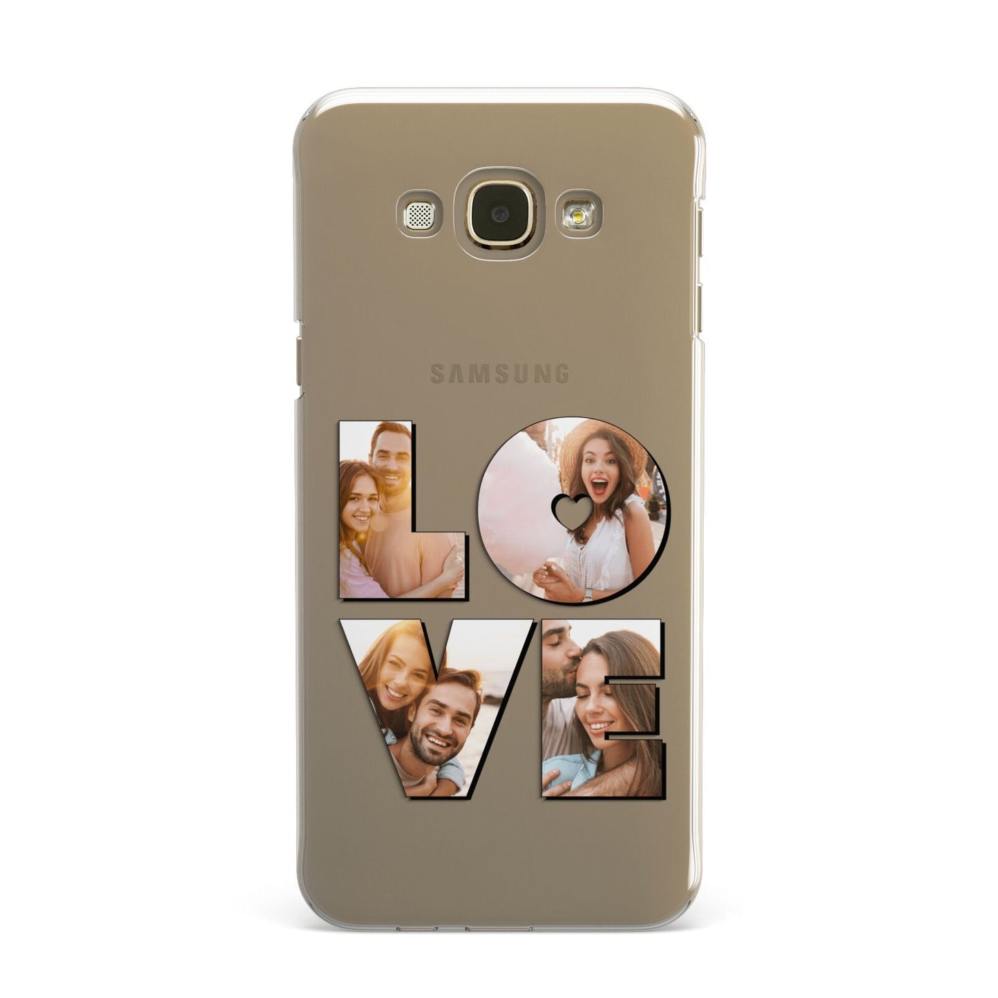 Love Personalised Photo Upload Samsung Galaxy A8 Case