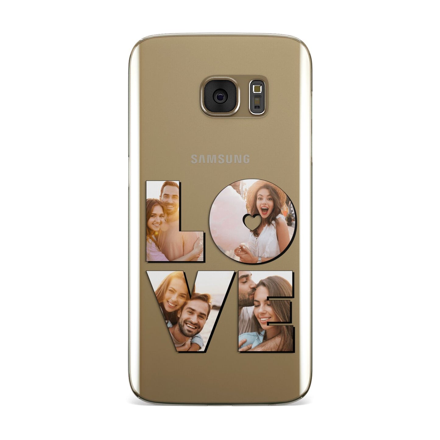 Love Personalised Photo Upload Samsung Galaxy Case