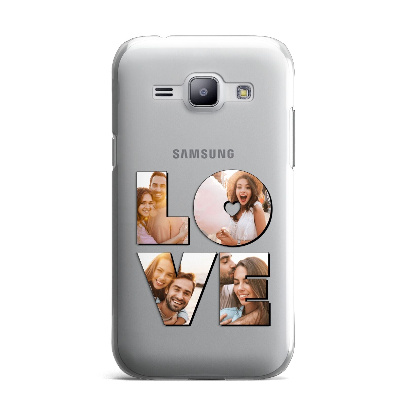 Love Personalised Photo Upload Samsung Galaxy J1 2015 Case