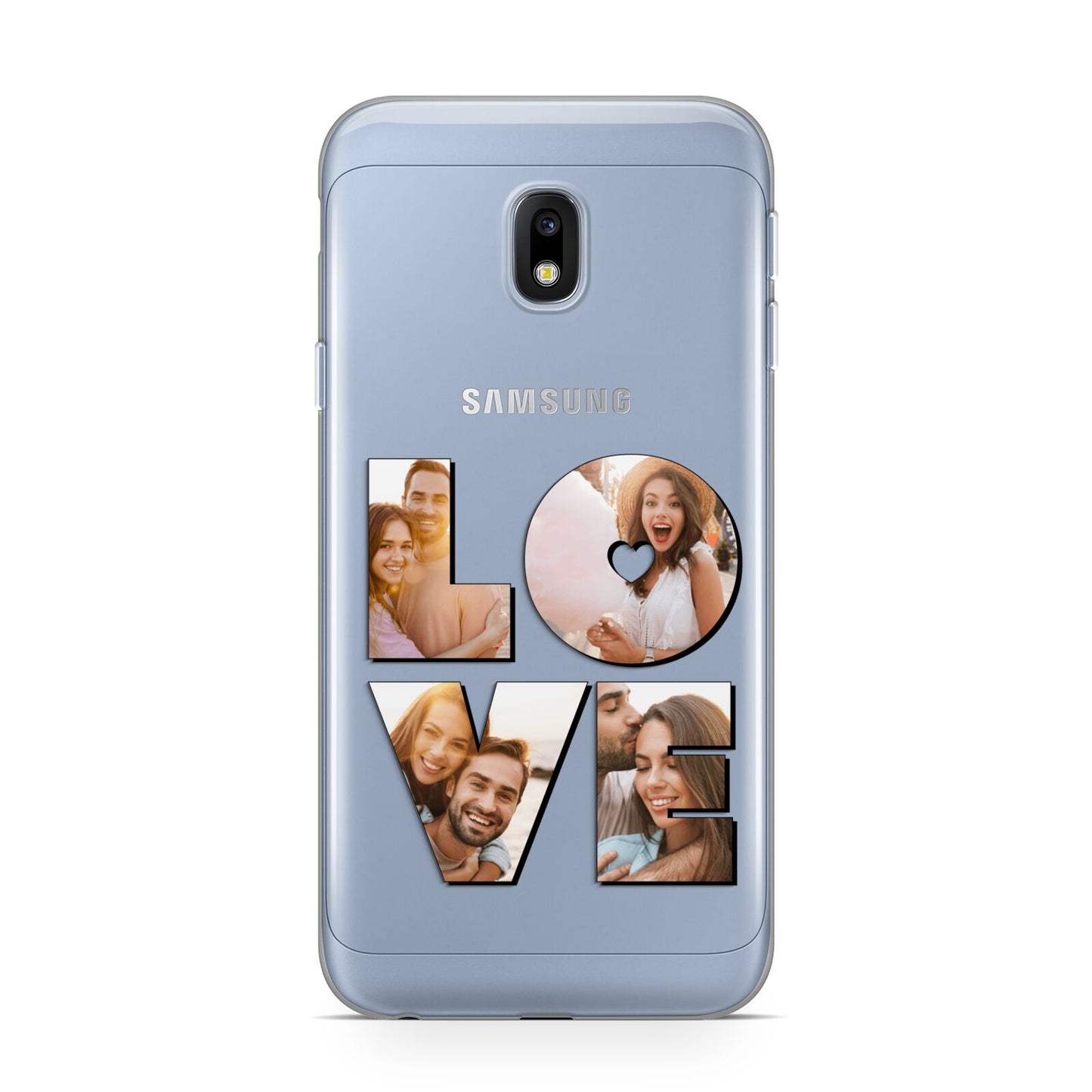 Love Personalised Photo Upload Samsung Galaxy J3 2017 Case