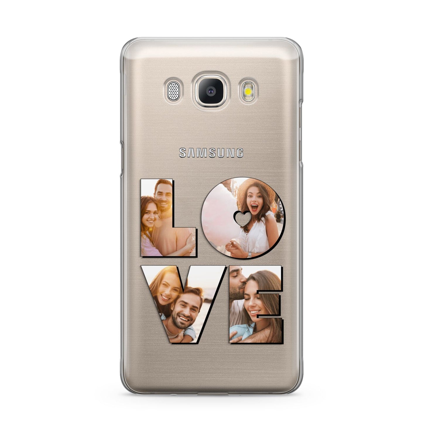 Love Personalised Photo Upload Samsung Galaxy J5 2016 Case