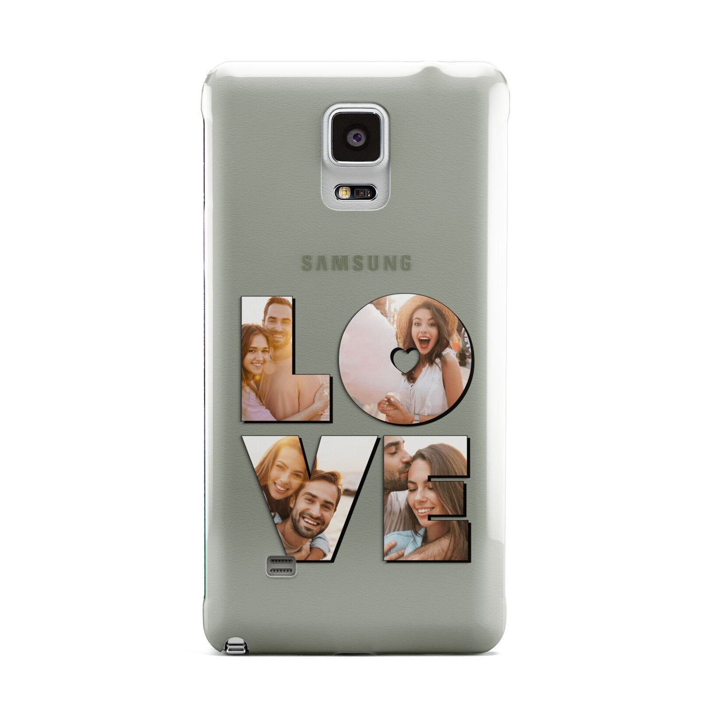 Love Personalised Photo Upload Samsung Galaxy Note 4 Case