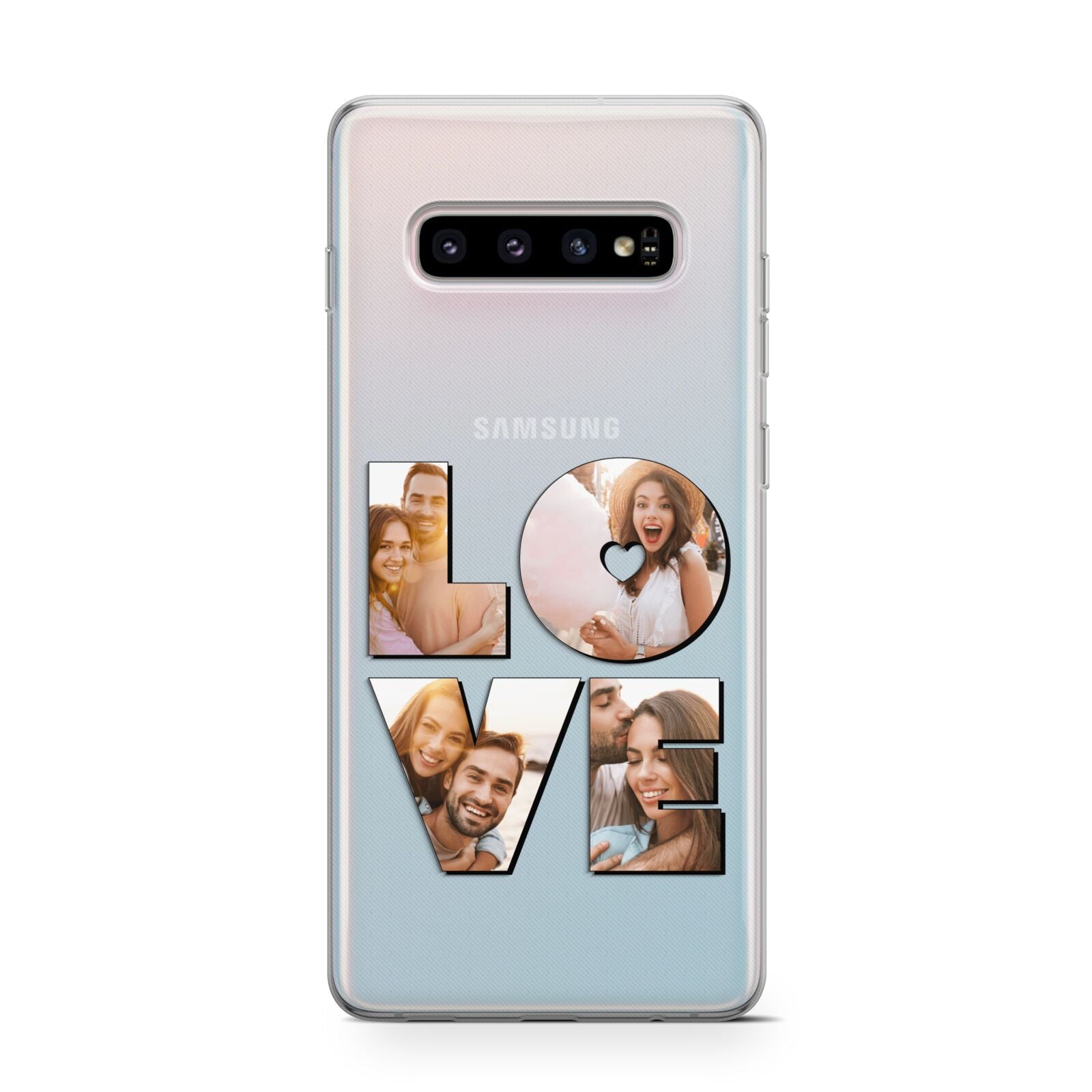 Love Personalised Photo Upload Samsung Galaxy S10 Case