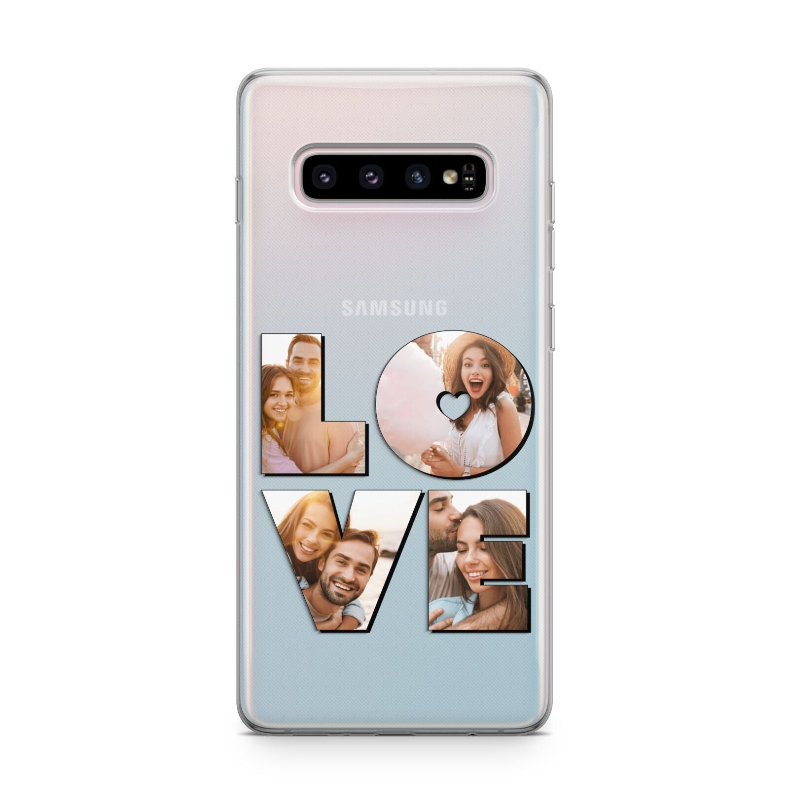 Love Personalised Photo Upload Samsung Galaxy S10 Plus Case