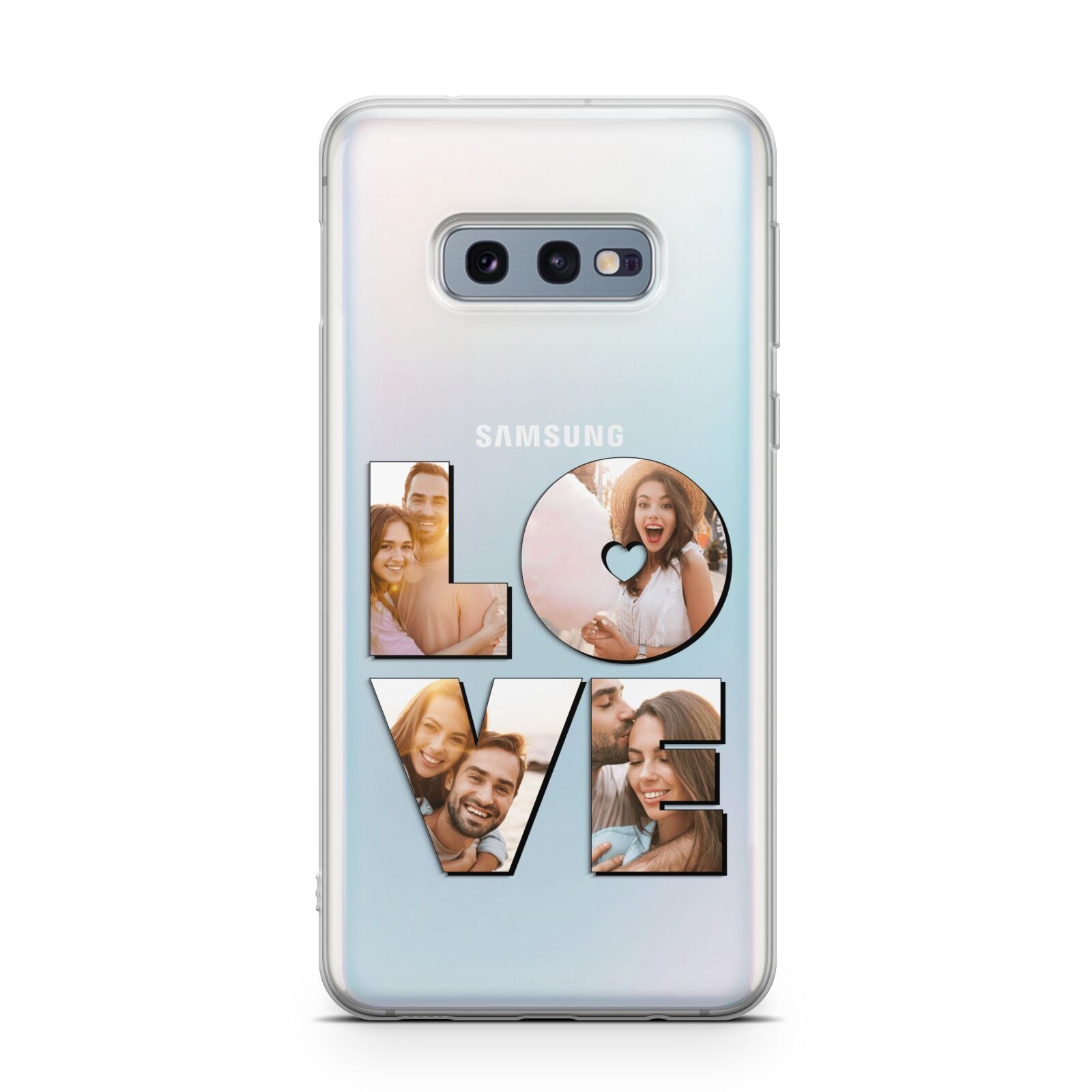 Love Personalised Photo Upload Samsung Galaxy S10E Case