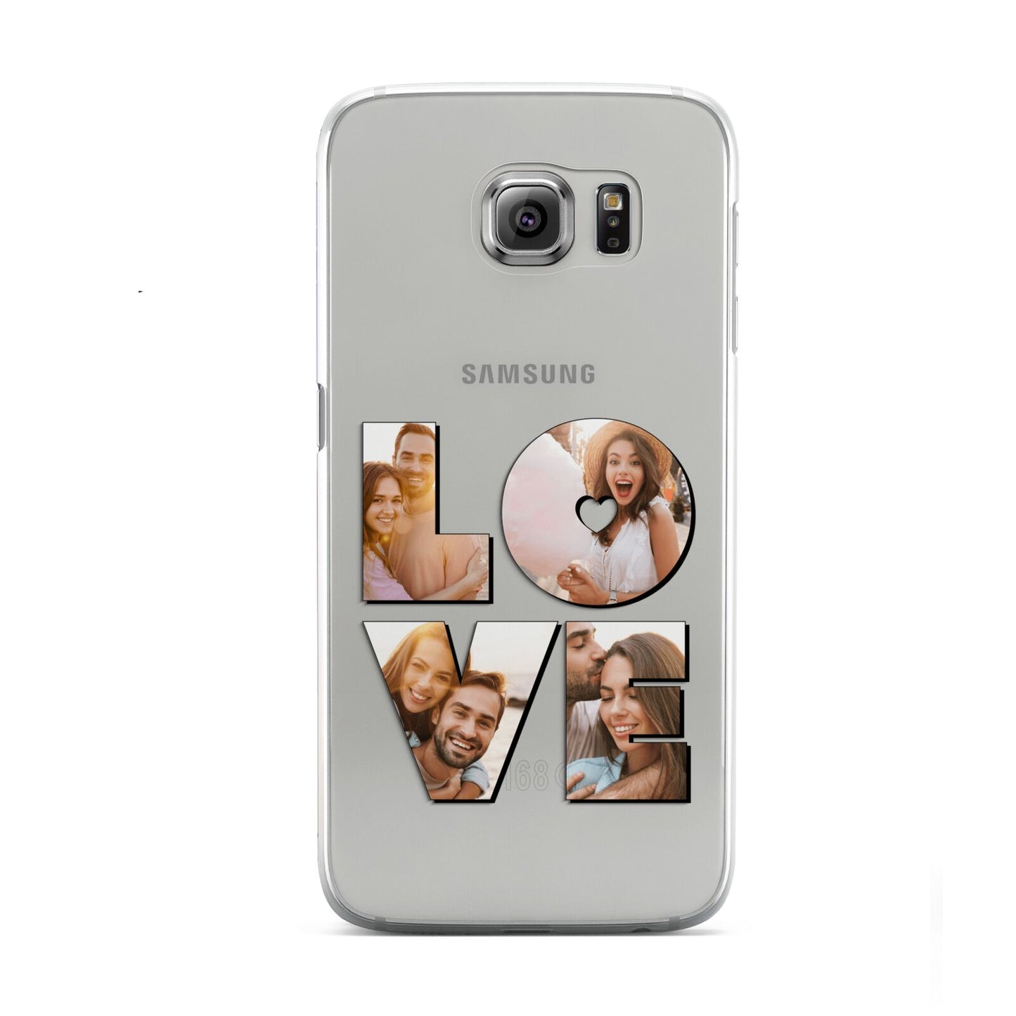 Love Personalised Photo Upload Samsung Galaxy S6 Case