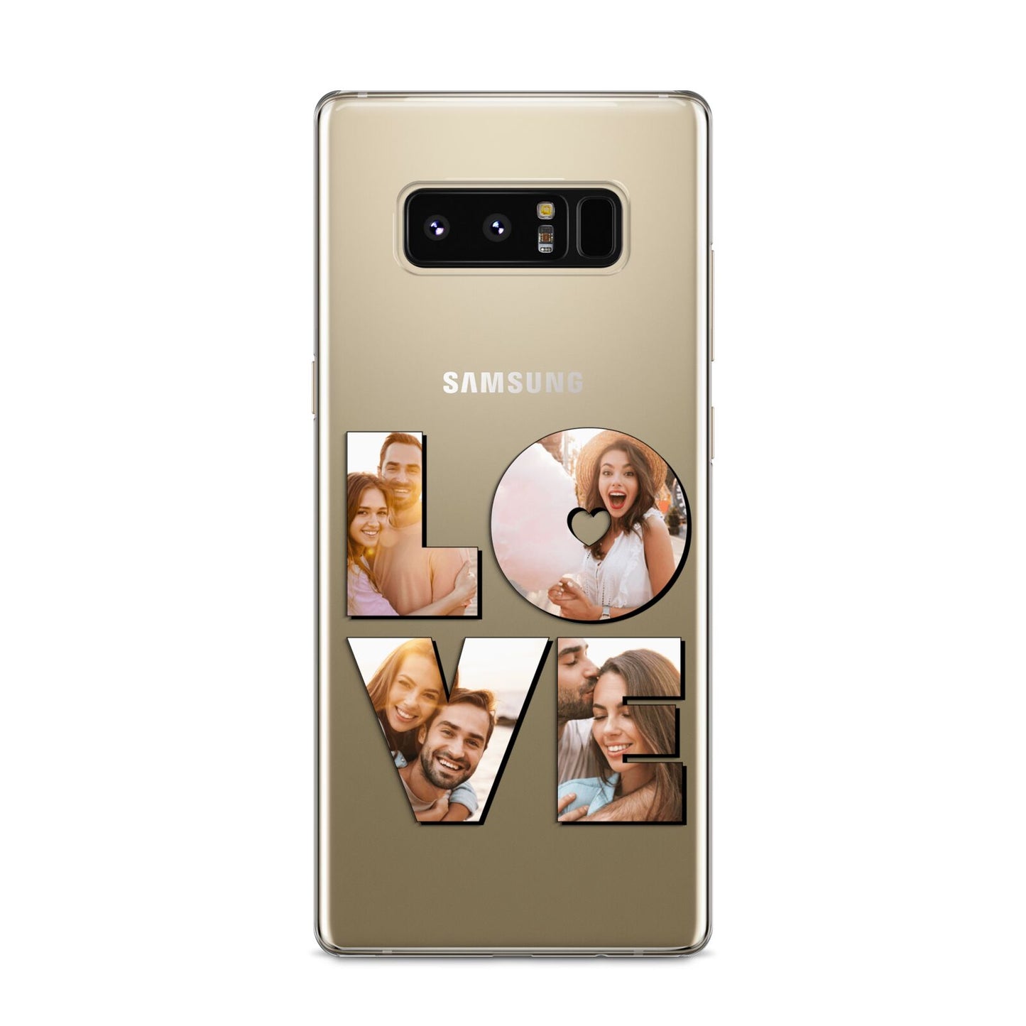 Love Personalised Photo Upload Samsung Galaxy S8 Case