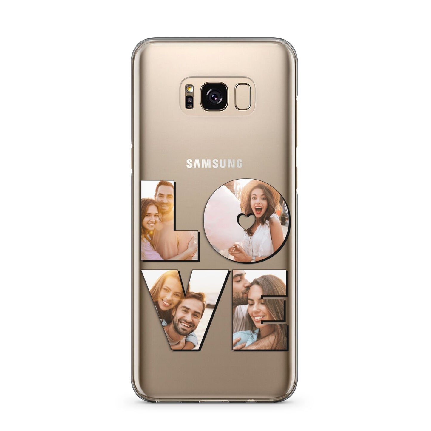 Love Personalised Photo Upload Samsung Galaxy S8 Plus Case