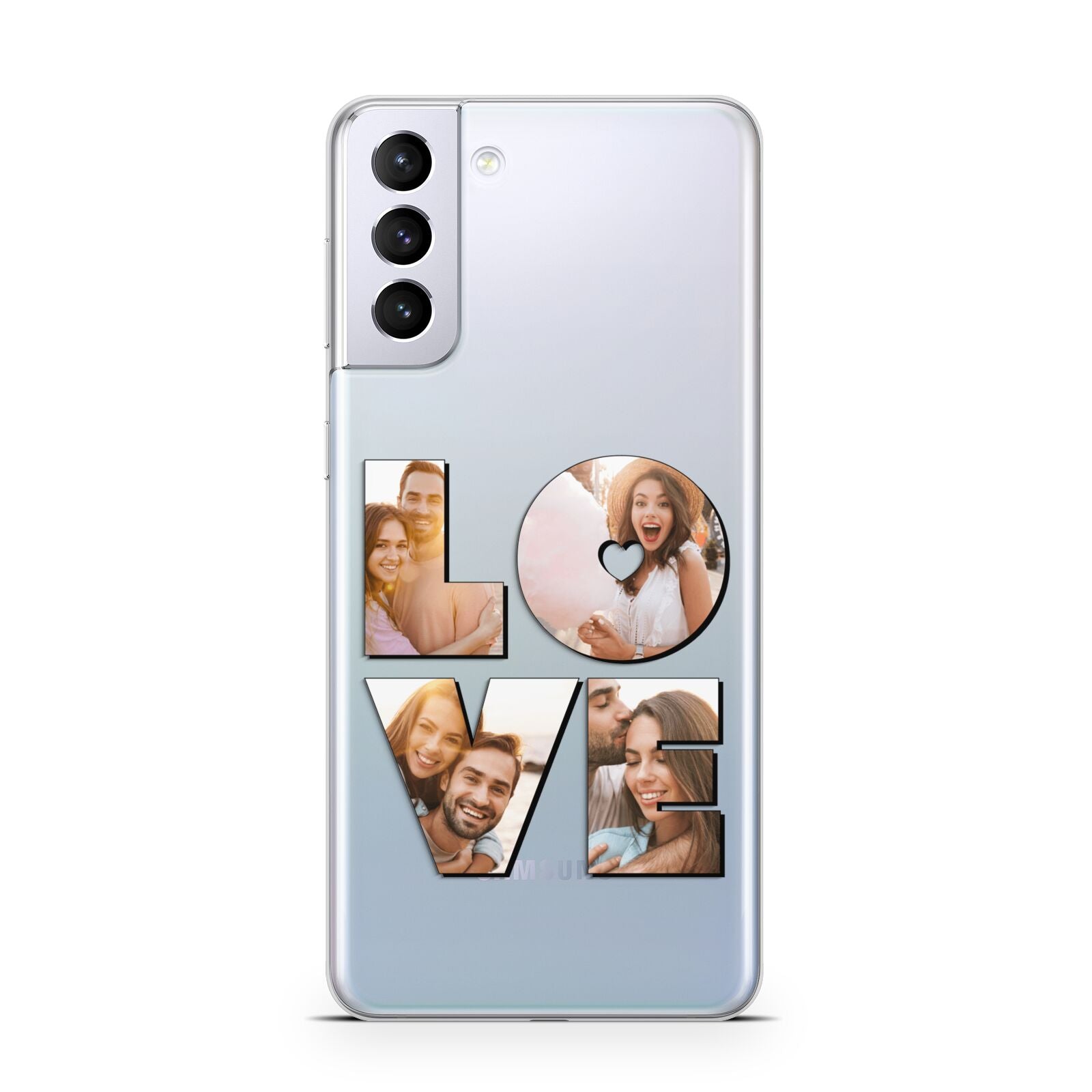 Love Personalised Photo Upload Samsung S21 Plus Case