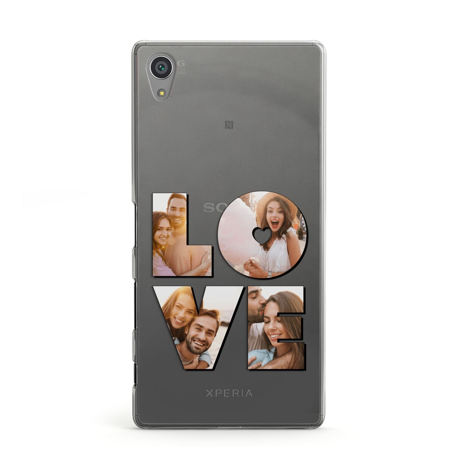 Love Personalised Photo Upload Sony Xperia Case