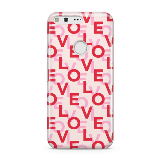 Love Valentine Google Pixel Case