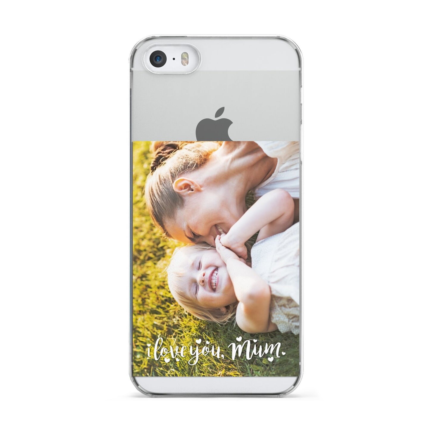 Love You Mum Photo Upload Apple iPhone 5 Case