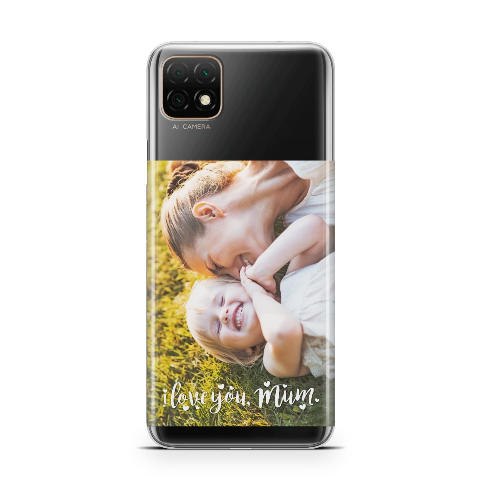 Love You Mum Photo Upload Huawei Enjoy 20 Phone Case