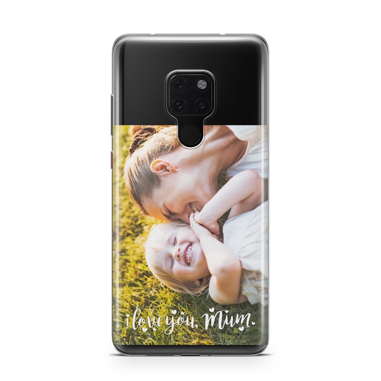 Love You Mum Photo Upload Huawei Mate 20 Phone Case