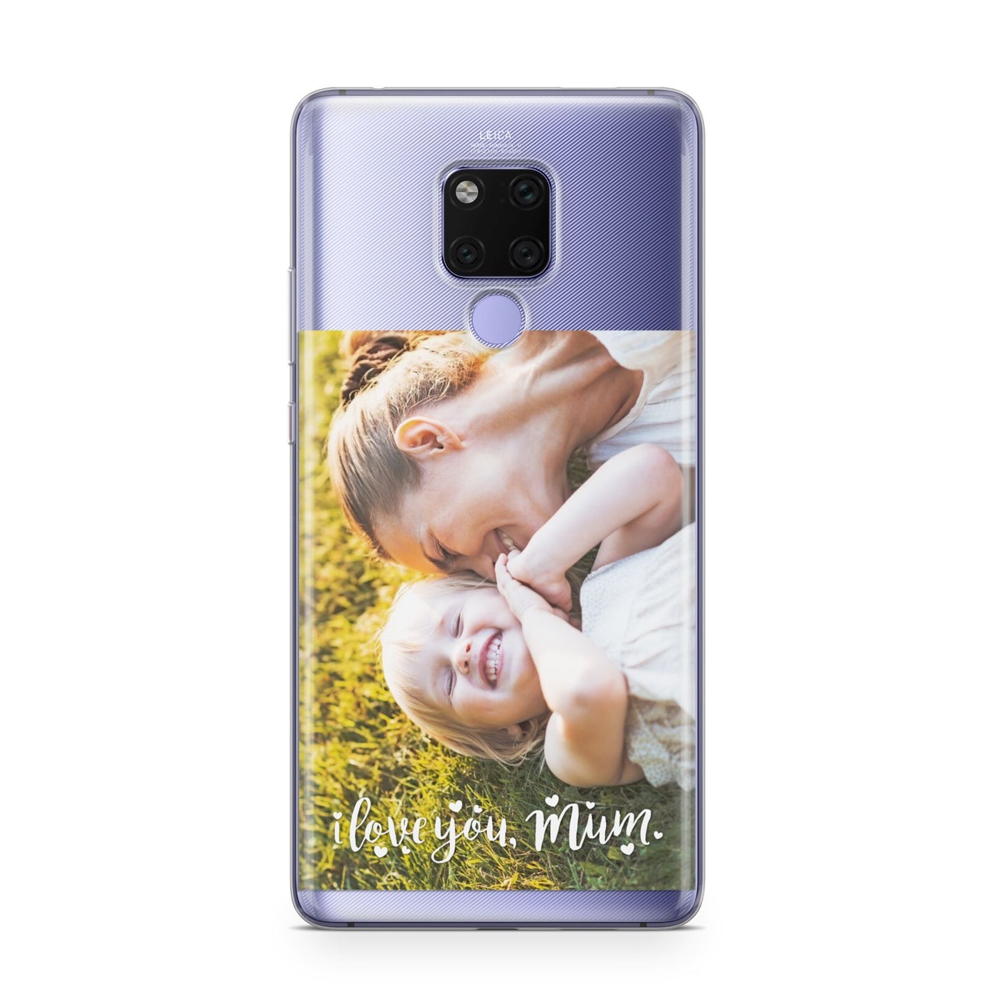 Love You Mum Photo Upload Huawei Mate 20X Phone Case