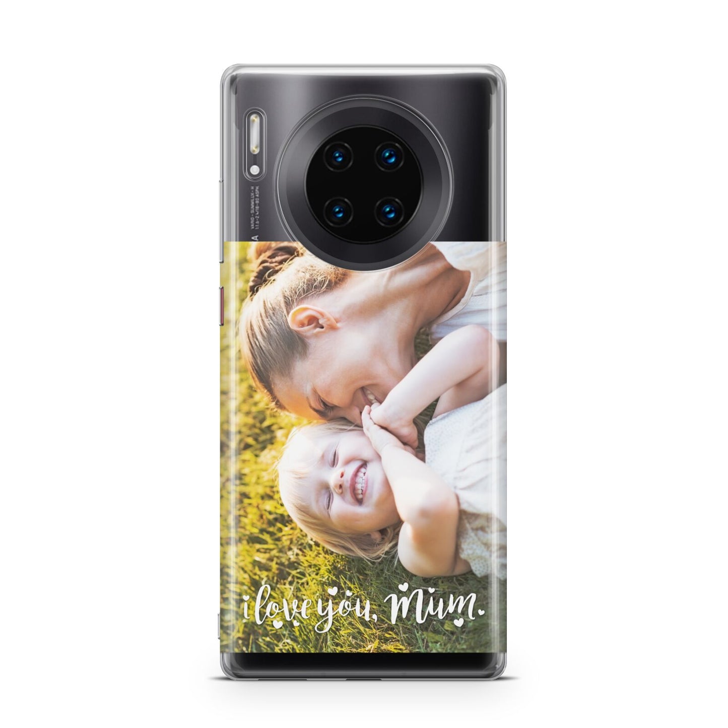 Love You Mum Photo Upload Huawei Mate 30 Pro Phone Case