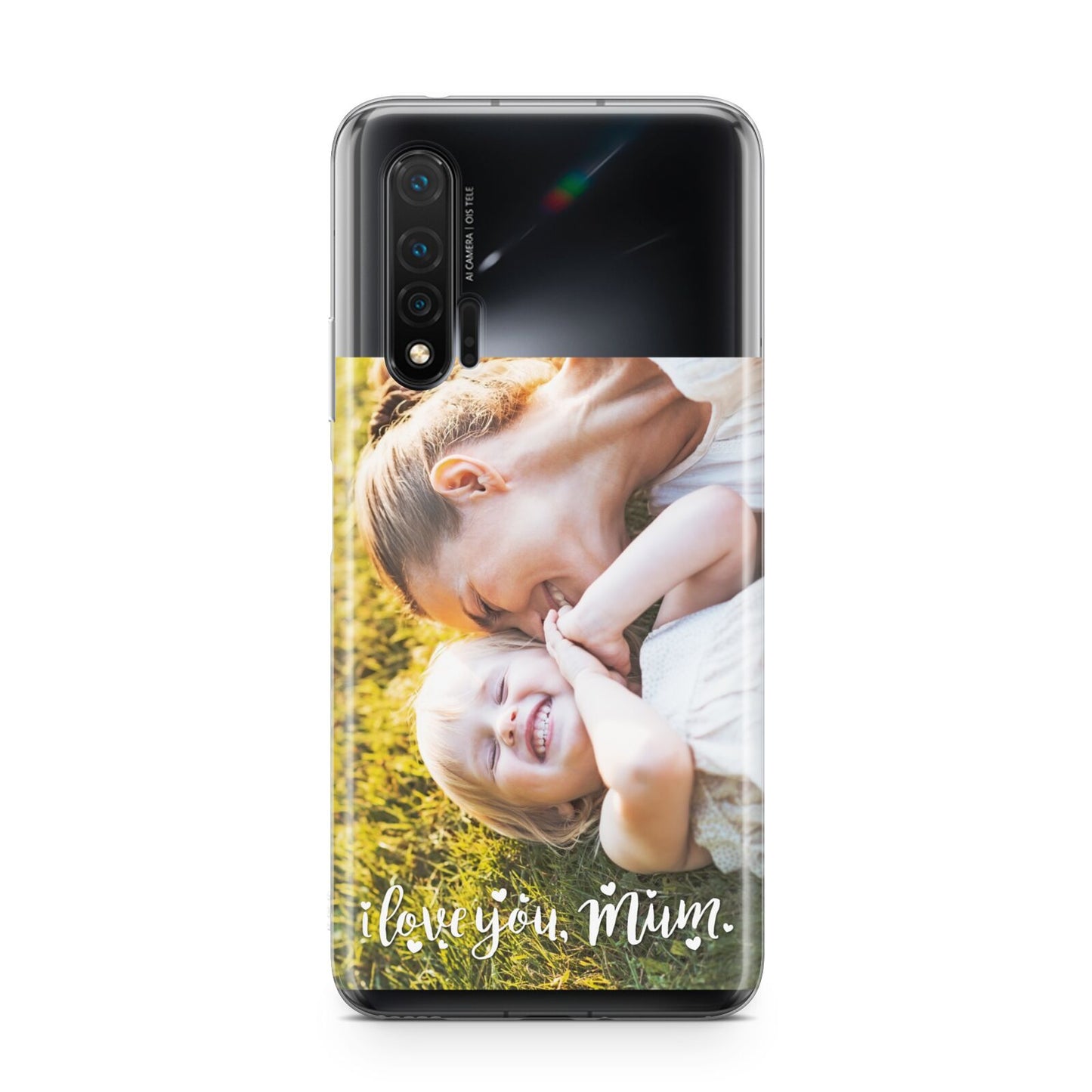 Love You Mum Photo Upload Huawei Nova 6 Phone Case