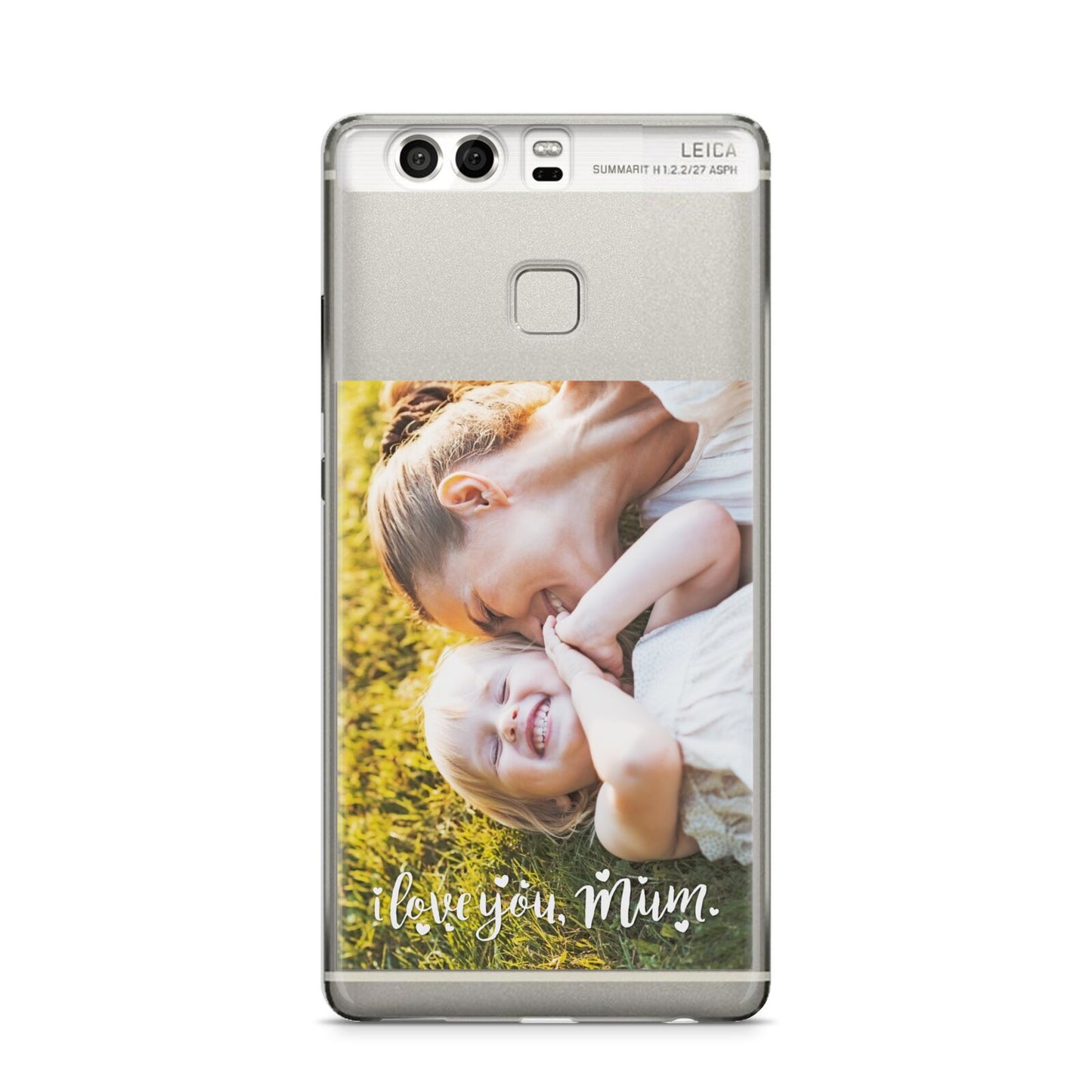 Love You Mum Photo Upload Huawei P9 Case