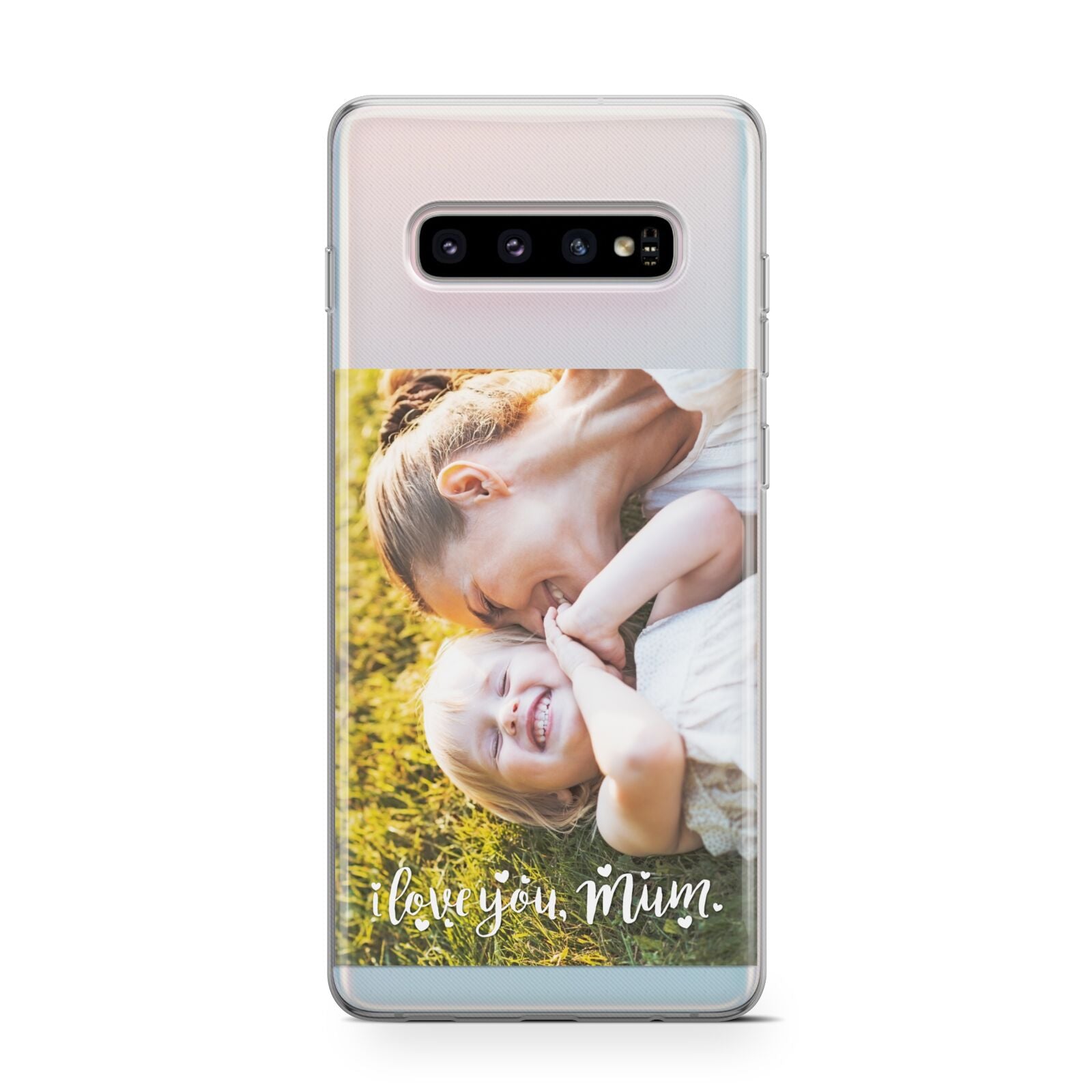 Love You Mum Photo Upload Protective Samsung Galaxy Case